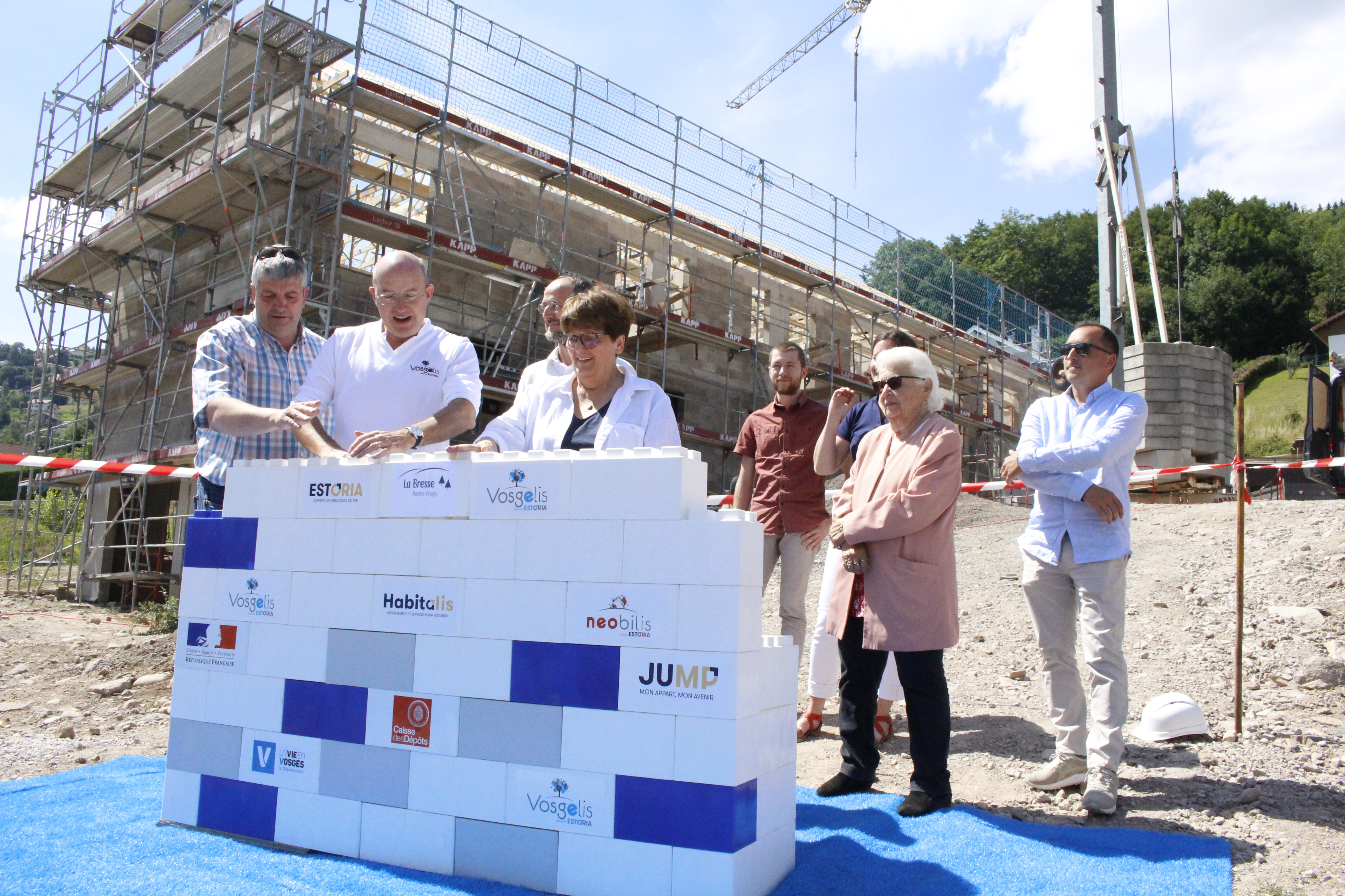 Vosgelis reconstruit 12 logements locatifs à La Bresse 