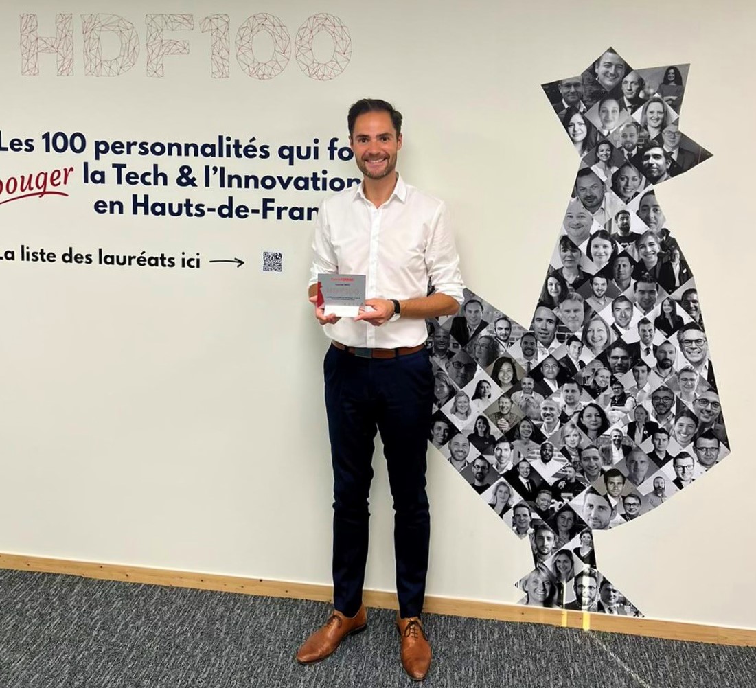 Pierre Ferrari, lauréat de la 1ère promotion French Tech Hauts-de-France