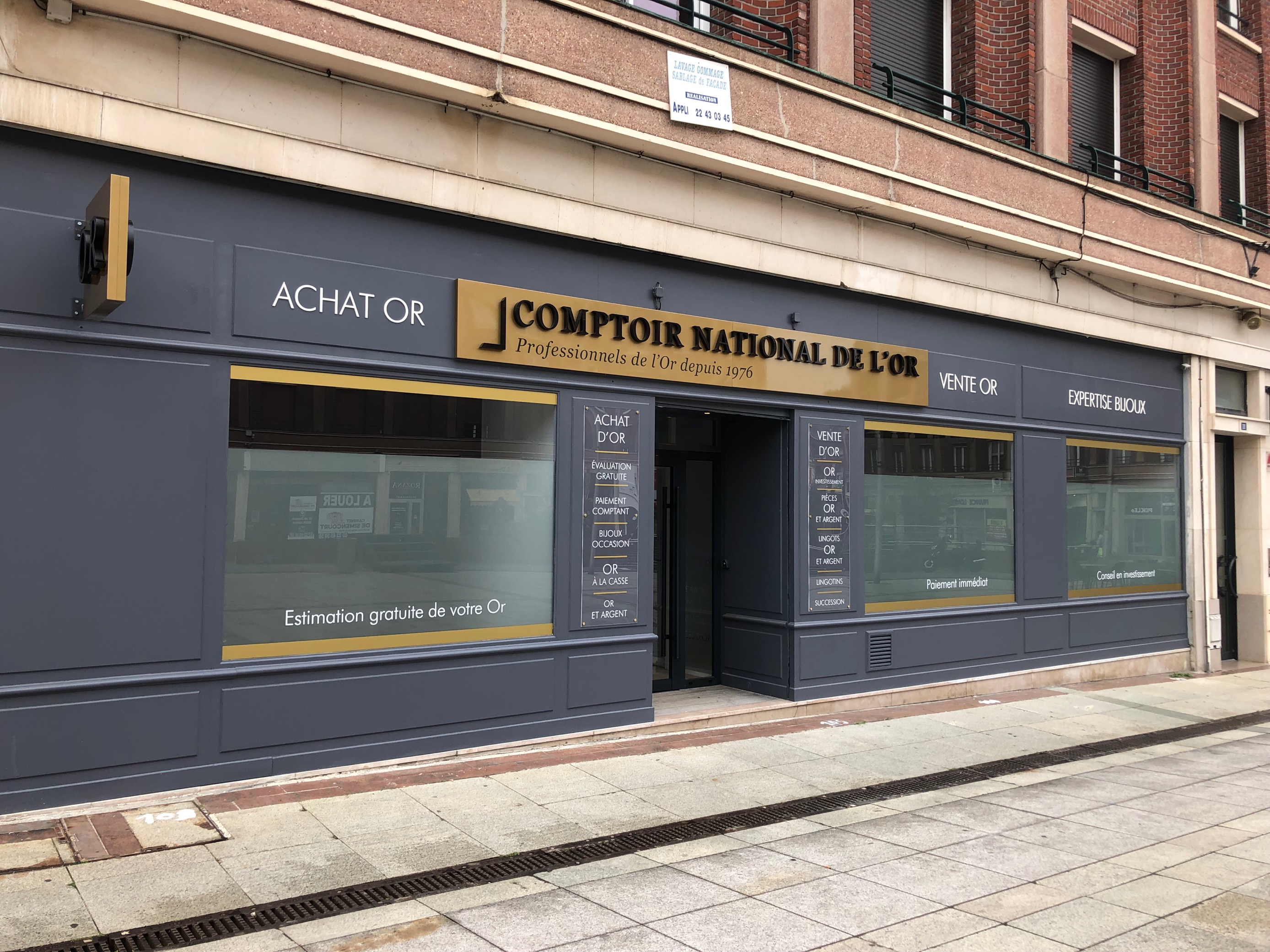 Amiens : ouverture du Comptoir national de l'or