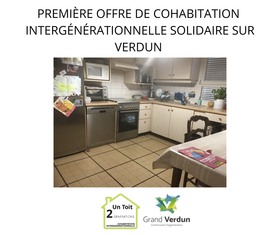Un Toit 2 générations propose sa première offre de cohabitation intergénérationnelle sur le territoire verdunois