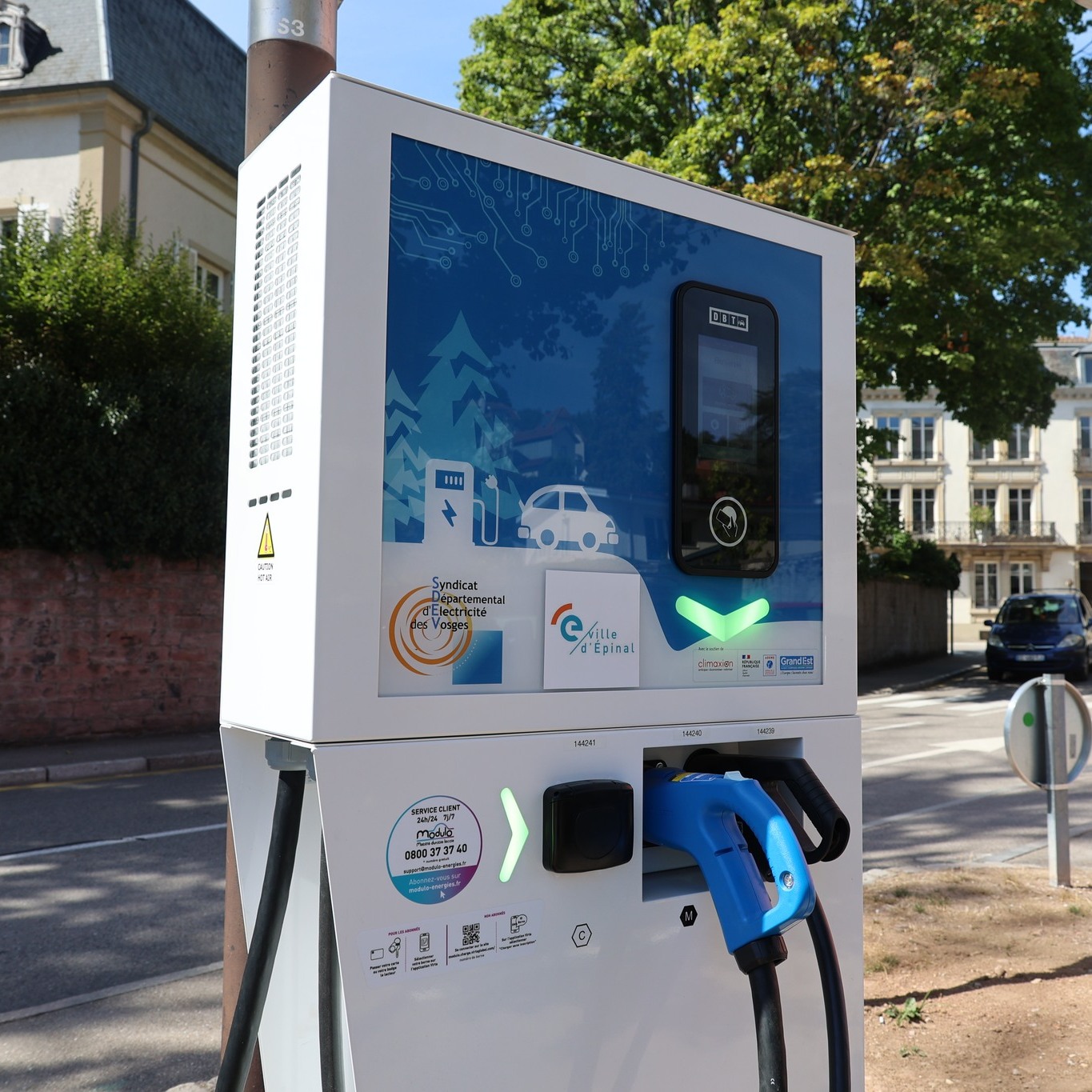 De nouvelles bornes de recharge pour véhicules électriques s’installent à Épinal