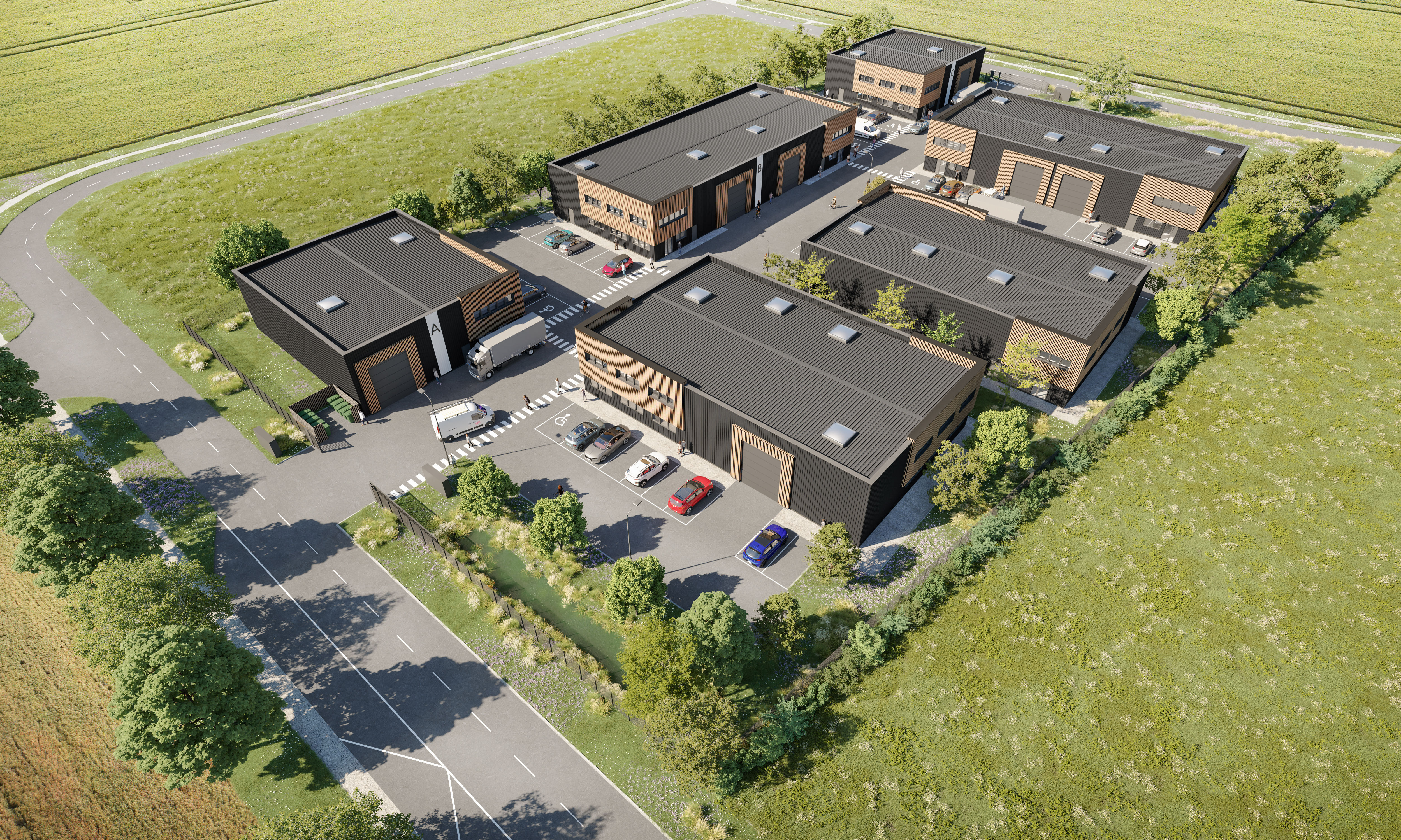 Villers-Bocage : un futur hôtel d'entreprises Zac de la Montignette 