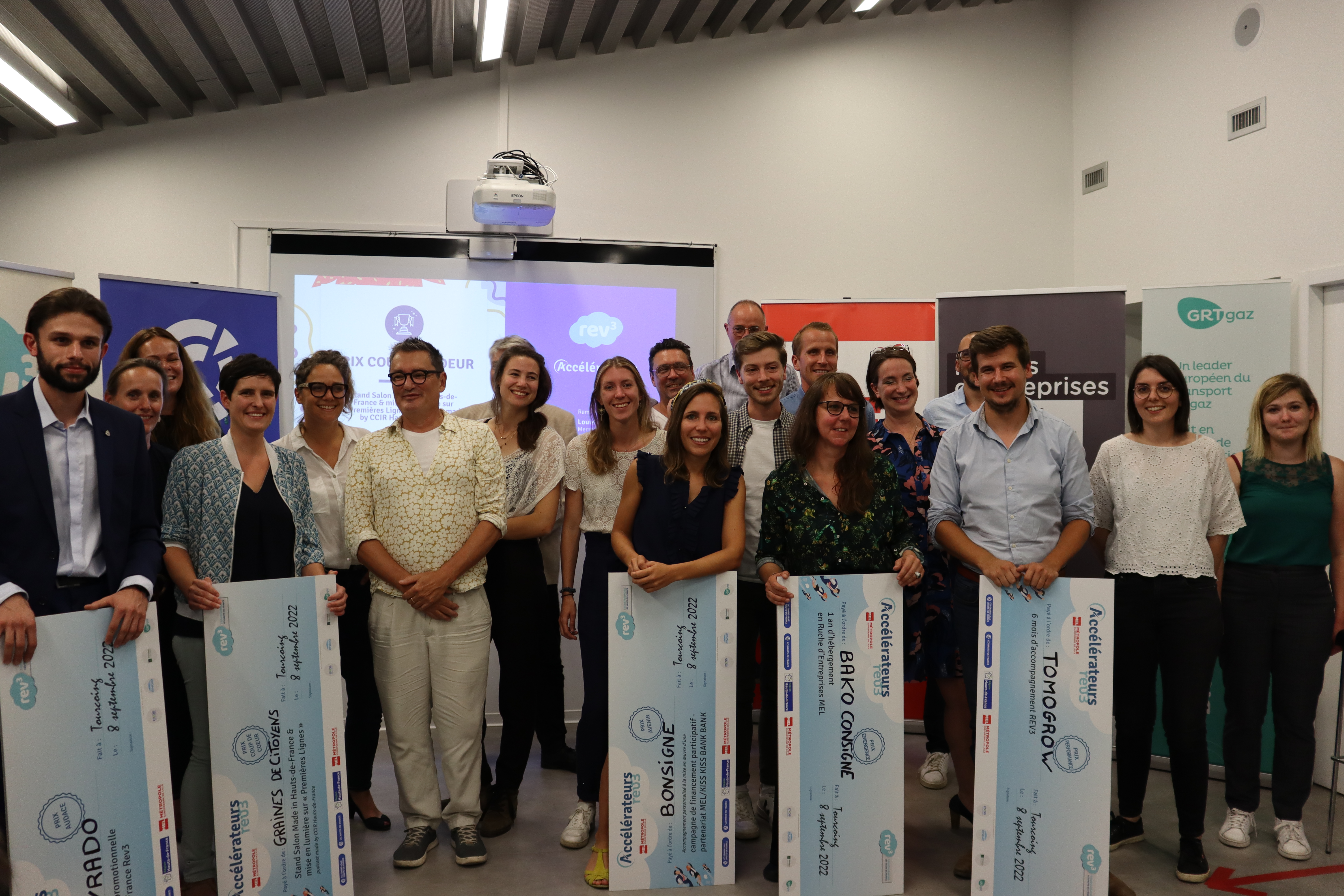 À Tourcoing : la fin de l’accélérateur rev3 pour douze porteurs de projets