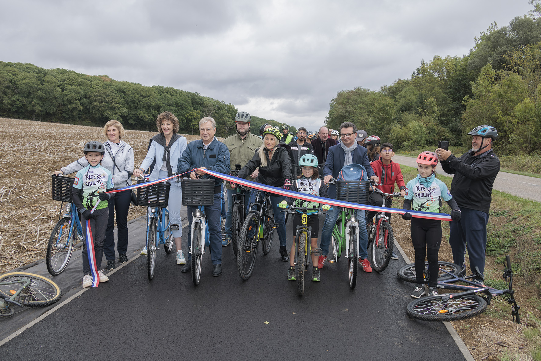 Moselle : la voie verte Saulny-Woippy officiellement inaugurée