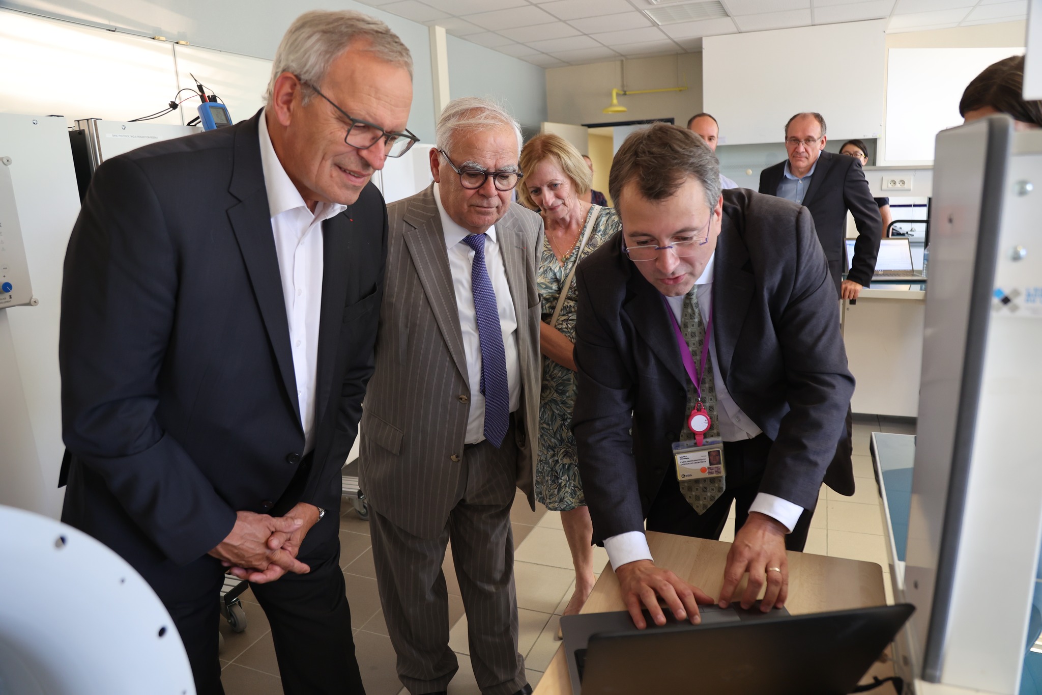 Une visite haute en symbole et porteuse d'avenir à l'IUT de Thionville-Yutz  
