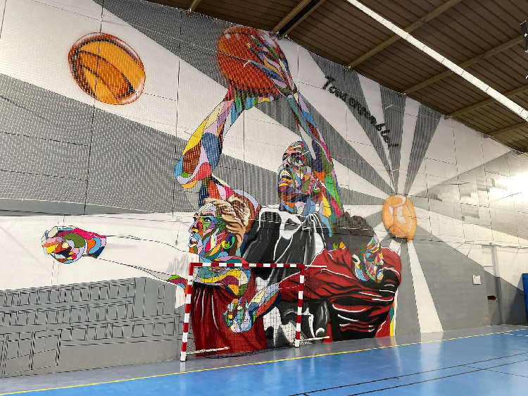 Verdun : les travaux de rénovation du gymnase des Planchettes se poursuivent 