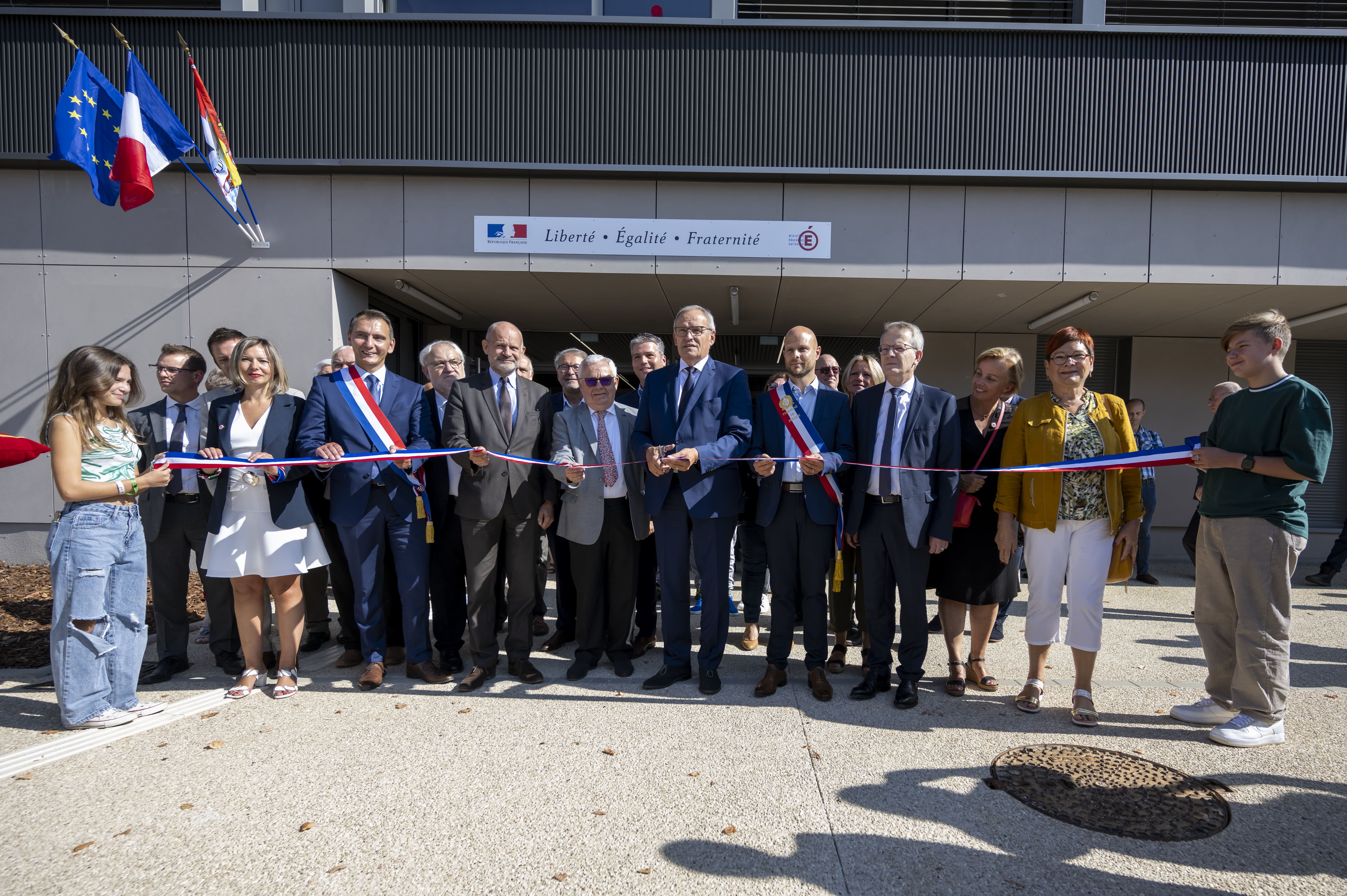 Le collège «nouvelle génération» de Fontoy est inauguré 