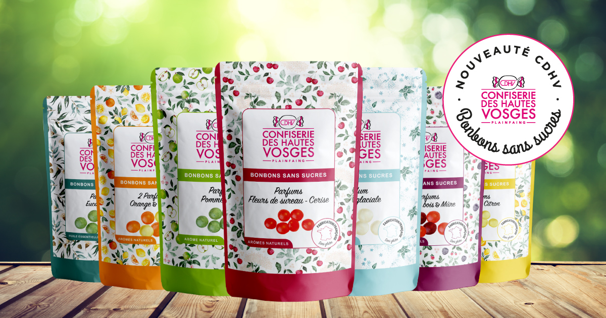 La confiserie des Hautes-Vosges étoffe sa gamme avec des bonbons sans sucre