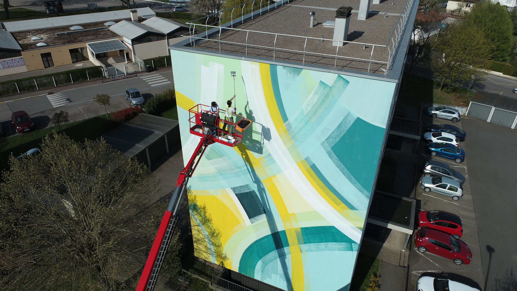 Vosgelis inaugure une œuvre dans le Haut du Gras