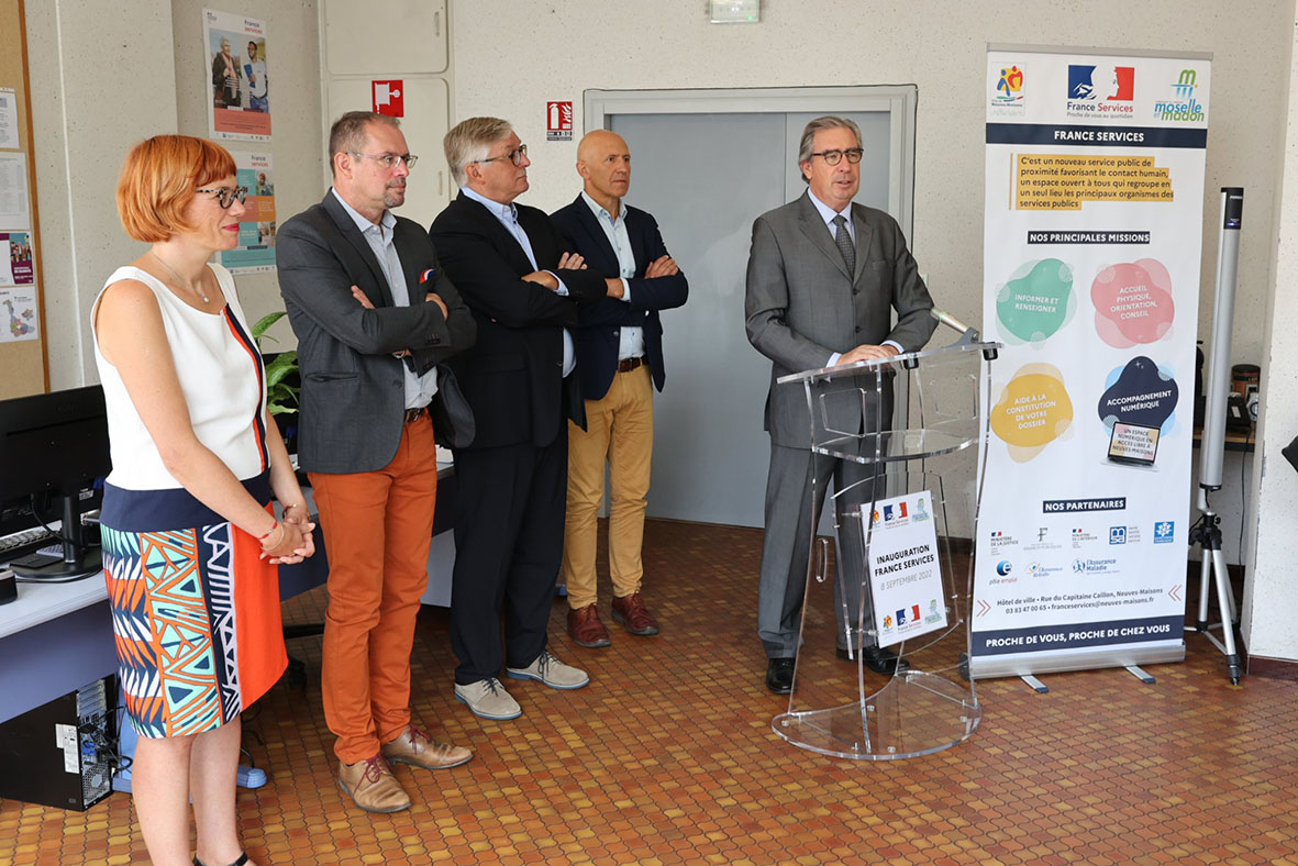  Une Maison France Services à Neuves-Maisons             