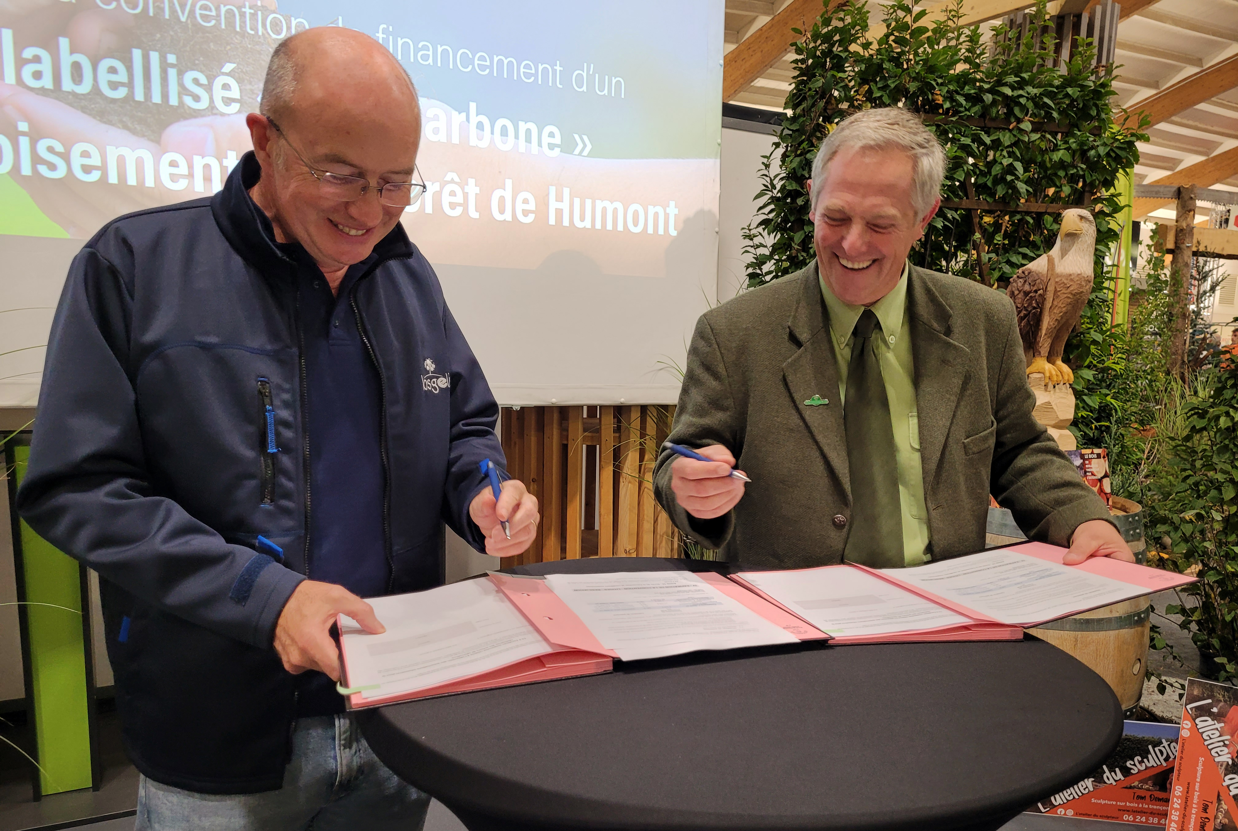 Vosgelis signe un contrat «Label bas carbone» avec l’ONF