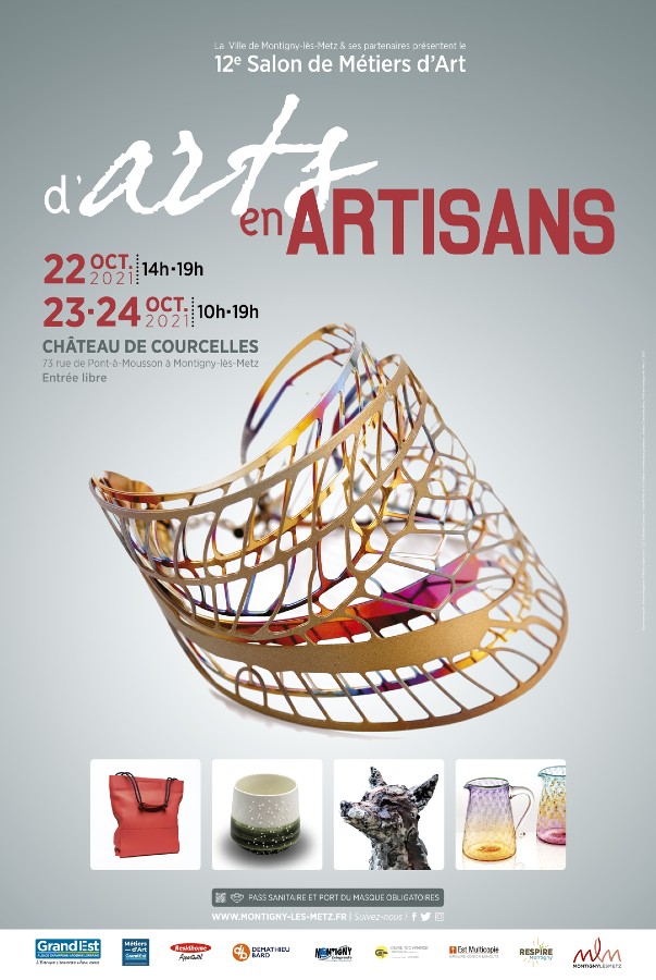 D'arts en Artisans revient à Montigny-lès-Metz du 21 au 23 octobre