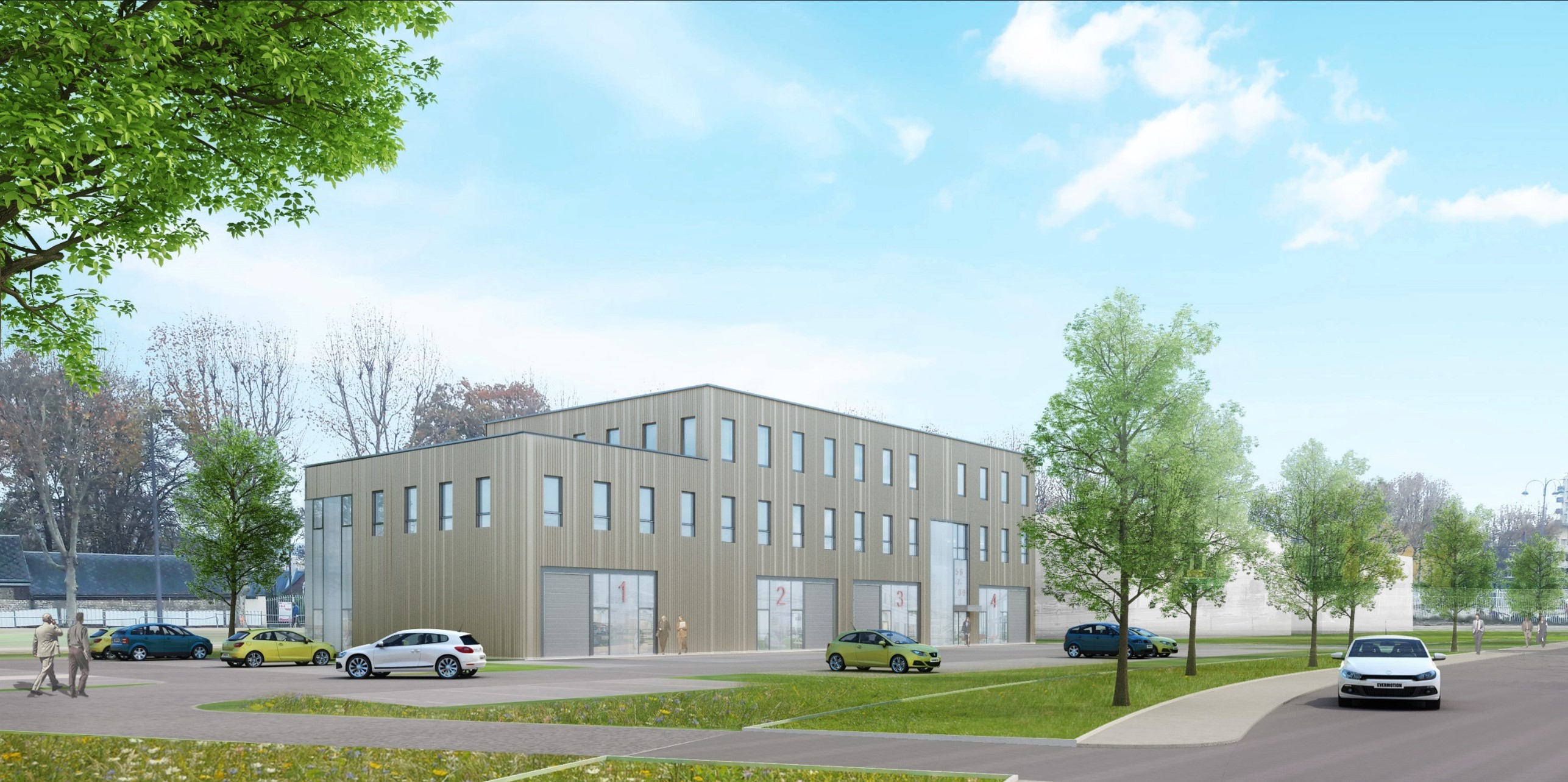 Le Petit-Quevilly : La construction du programme immobilier Talentis est lancée