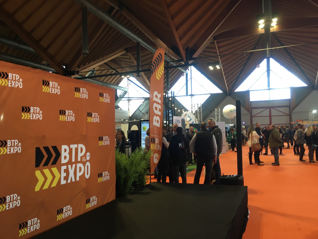 Première édition de BTP Expo à Mégacité Amiens