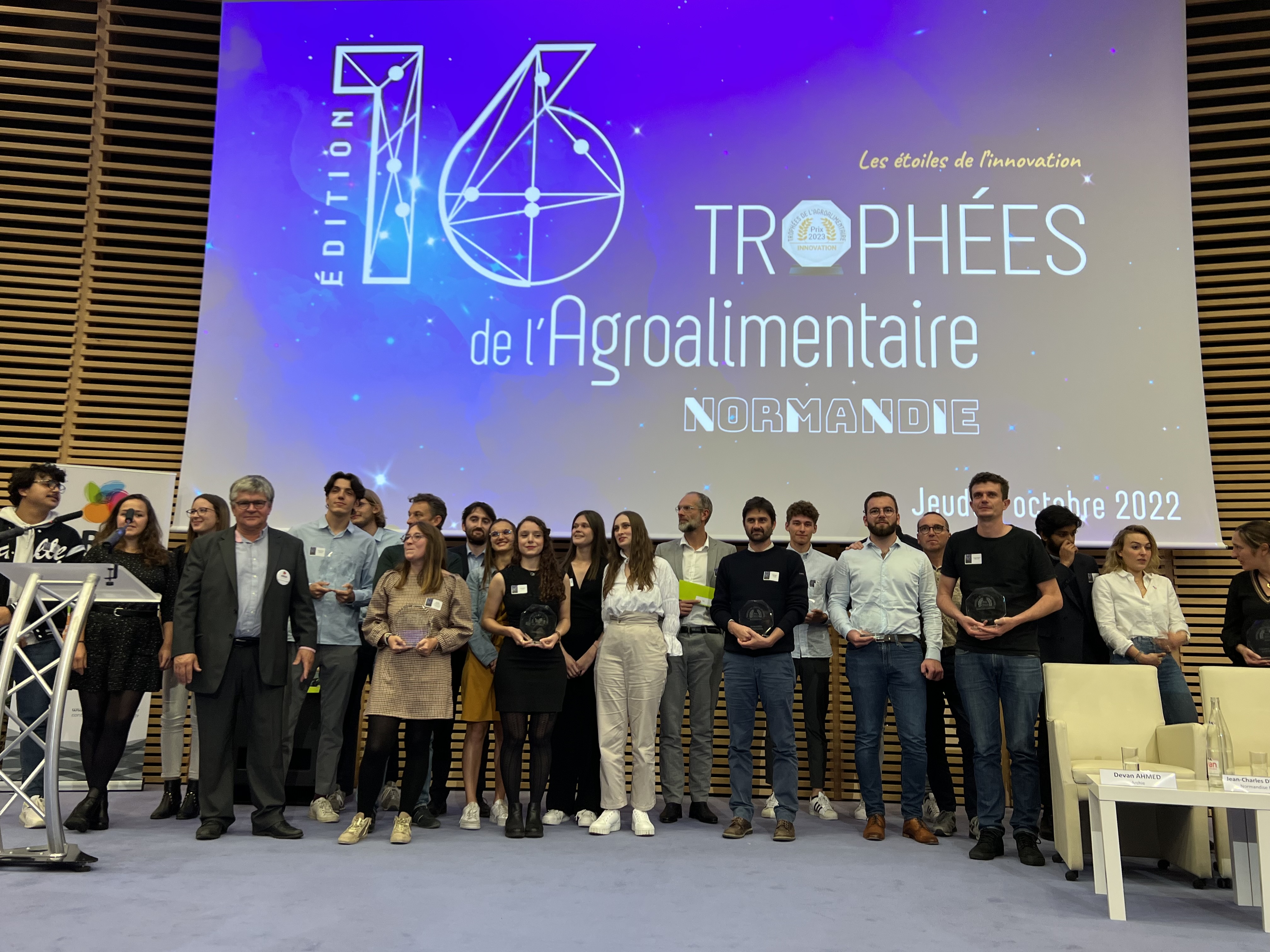 Neuf entreprises normandes récompensées aux Trophées de l'agroalimentaire