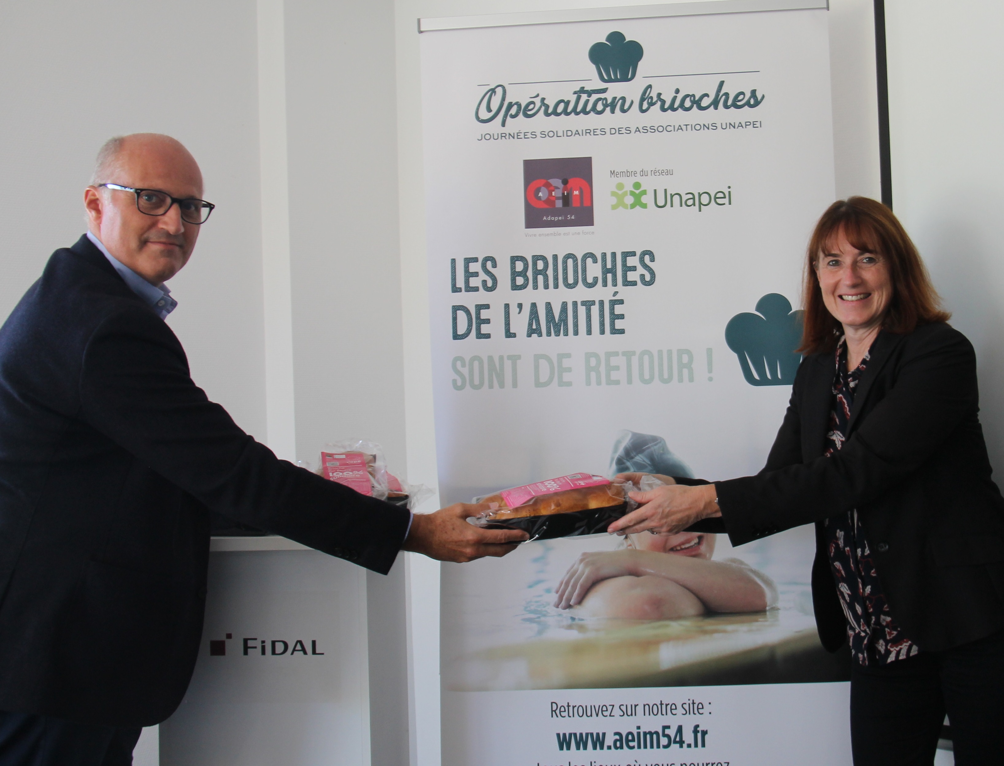 L’AEIM-Adapei 54 fait prendre de la brioche aux entreprises