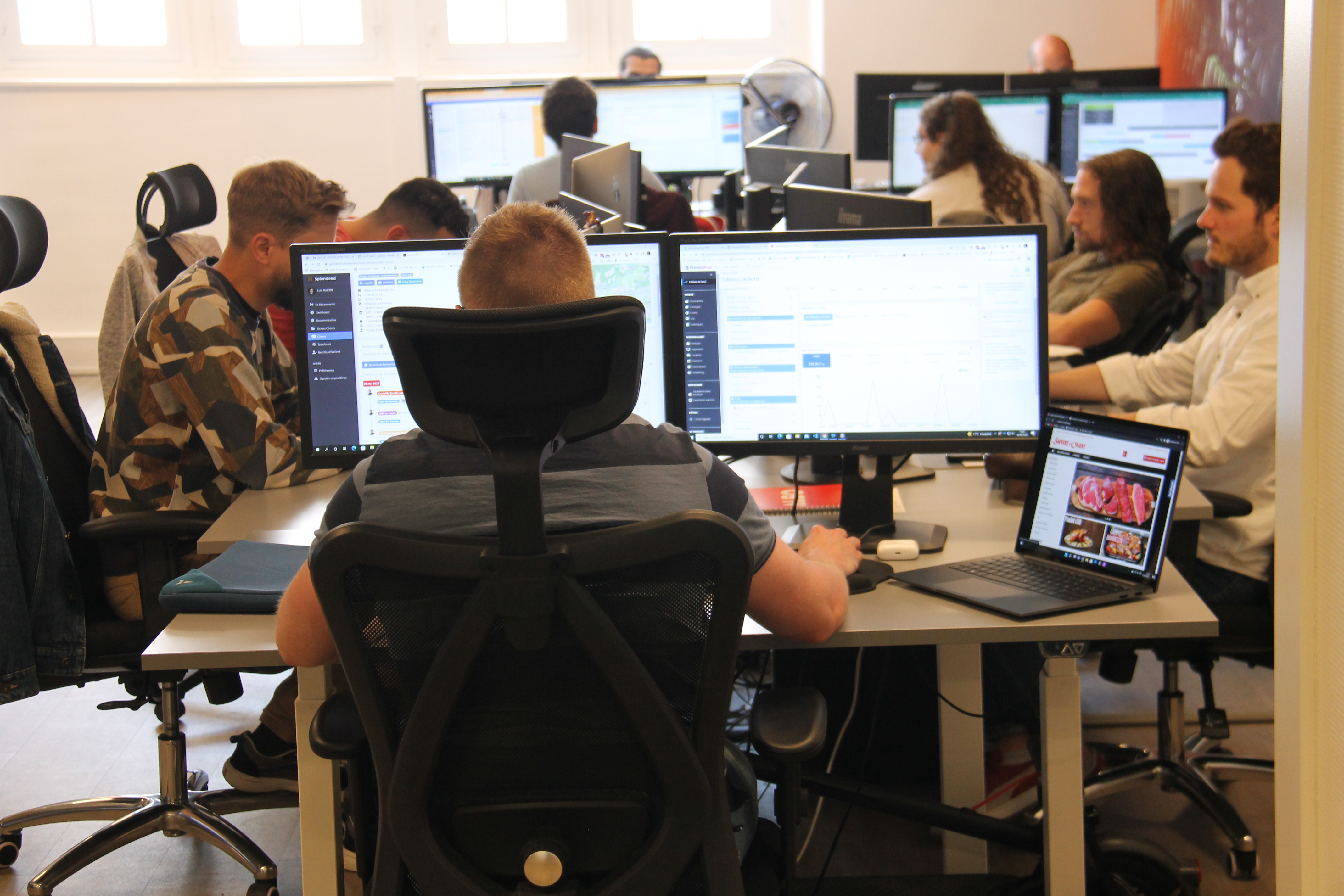 Aleo dans ses nouveaux locaux 