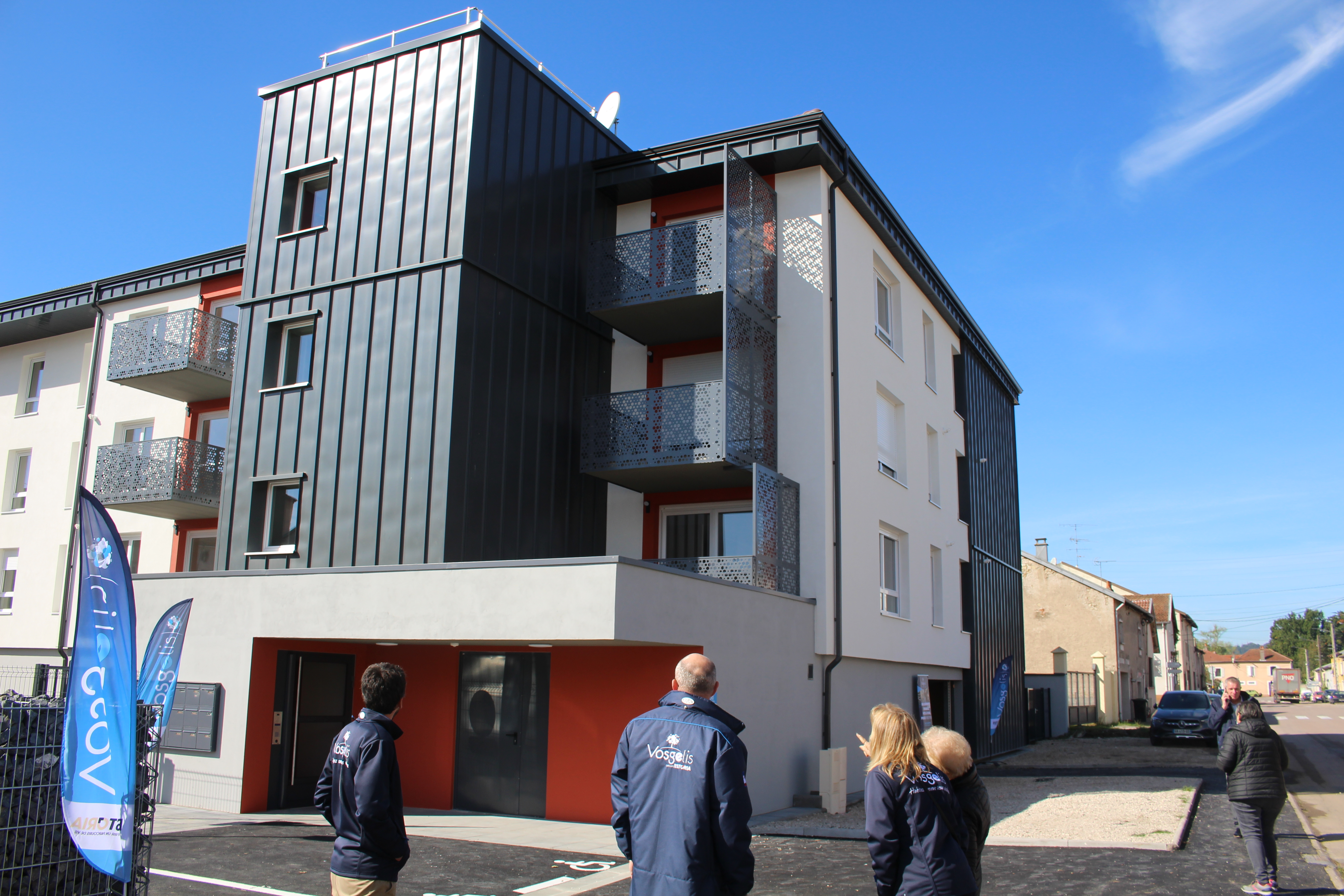 À Charmes, Vosgelis livre 18 logements aux locataires   