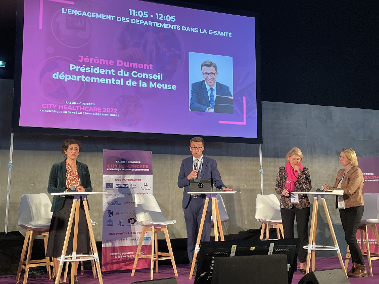 e-Meuse santé au Salon City Healthcare à Nancy