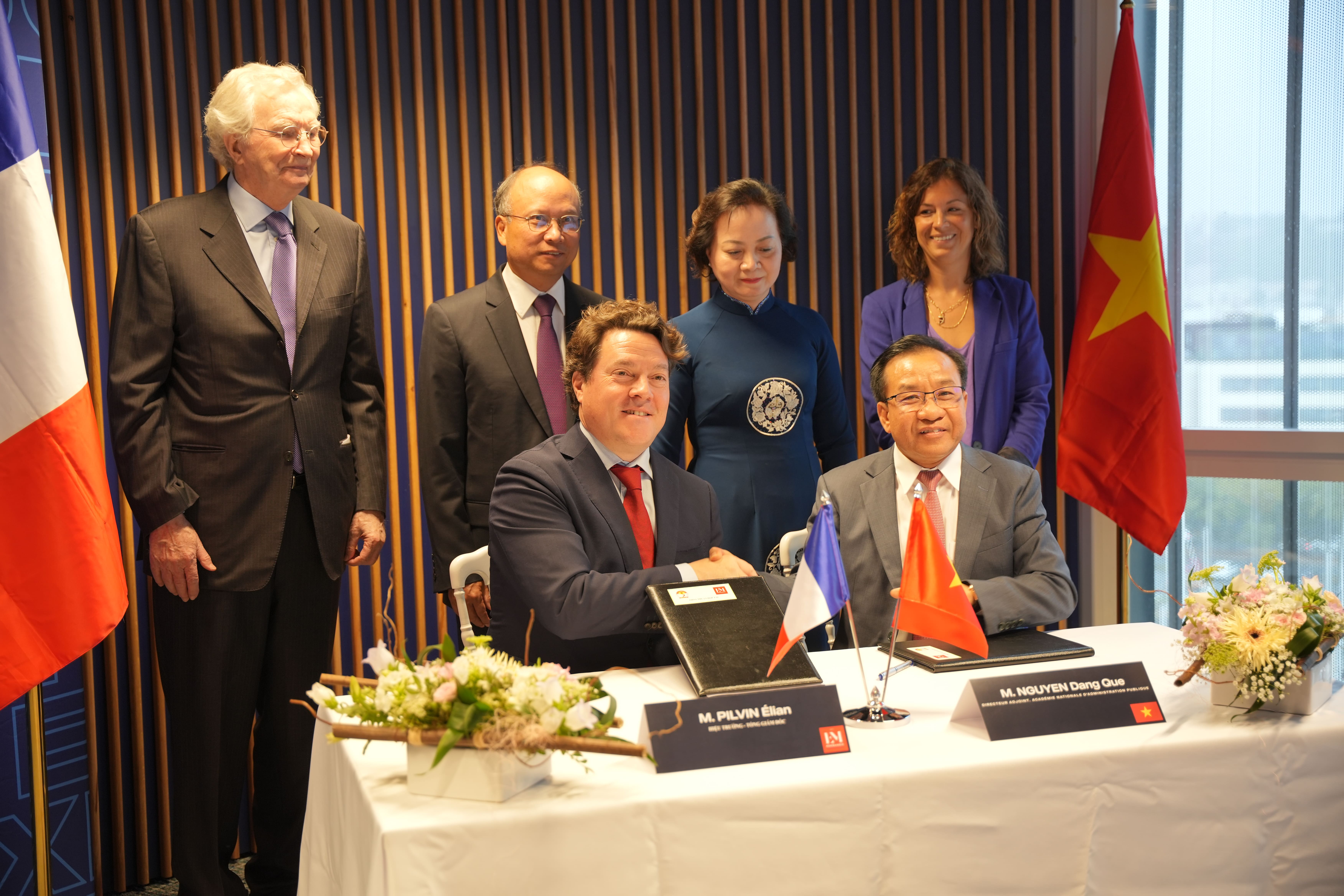 L’EM Normandie signe un nouvel accord de coopération avec l’Académie nationale d’administration publique du Vietnam