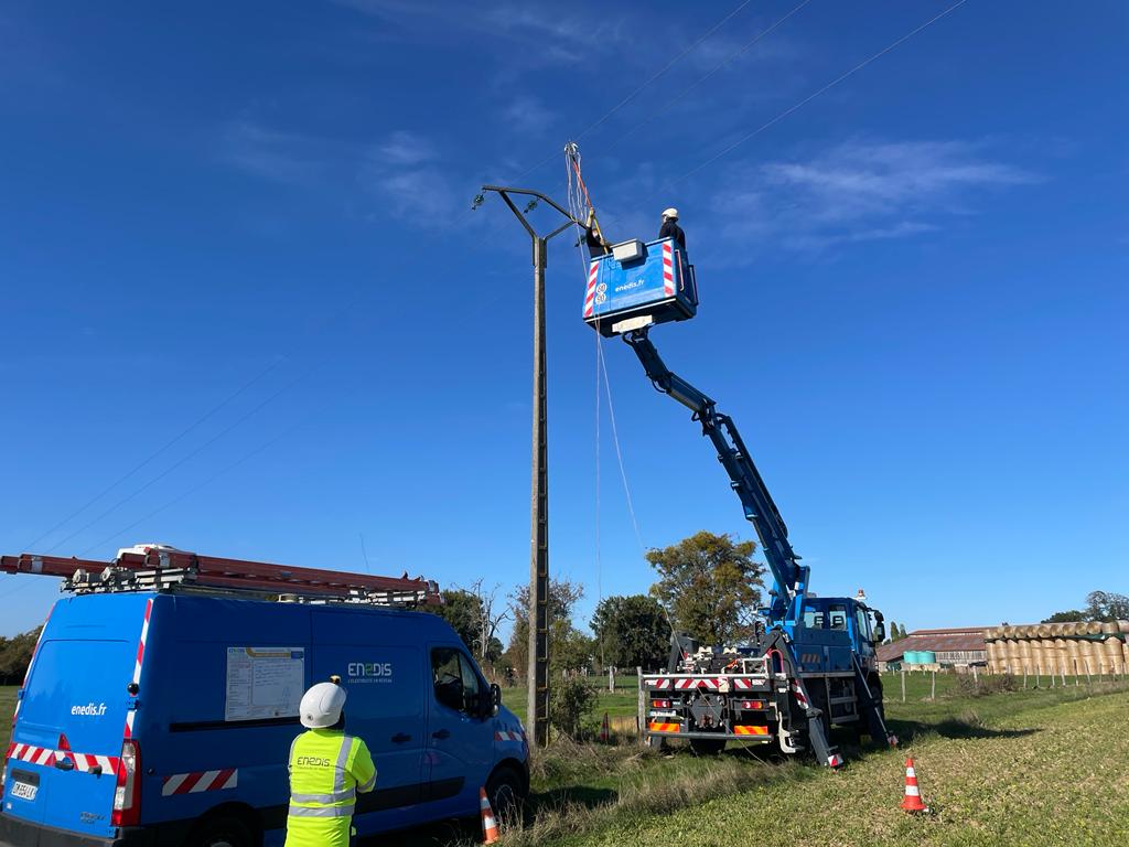 Oise : Enedis en Picardie rénove le réseau électrique 