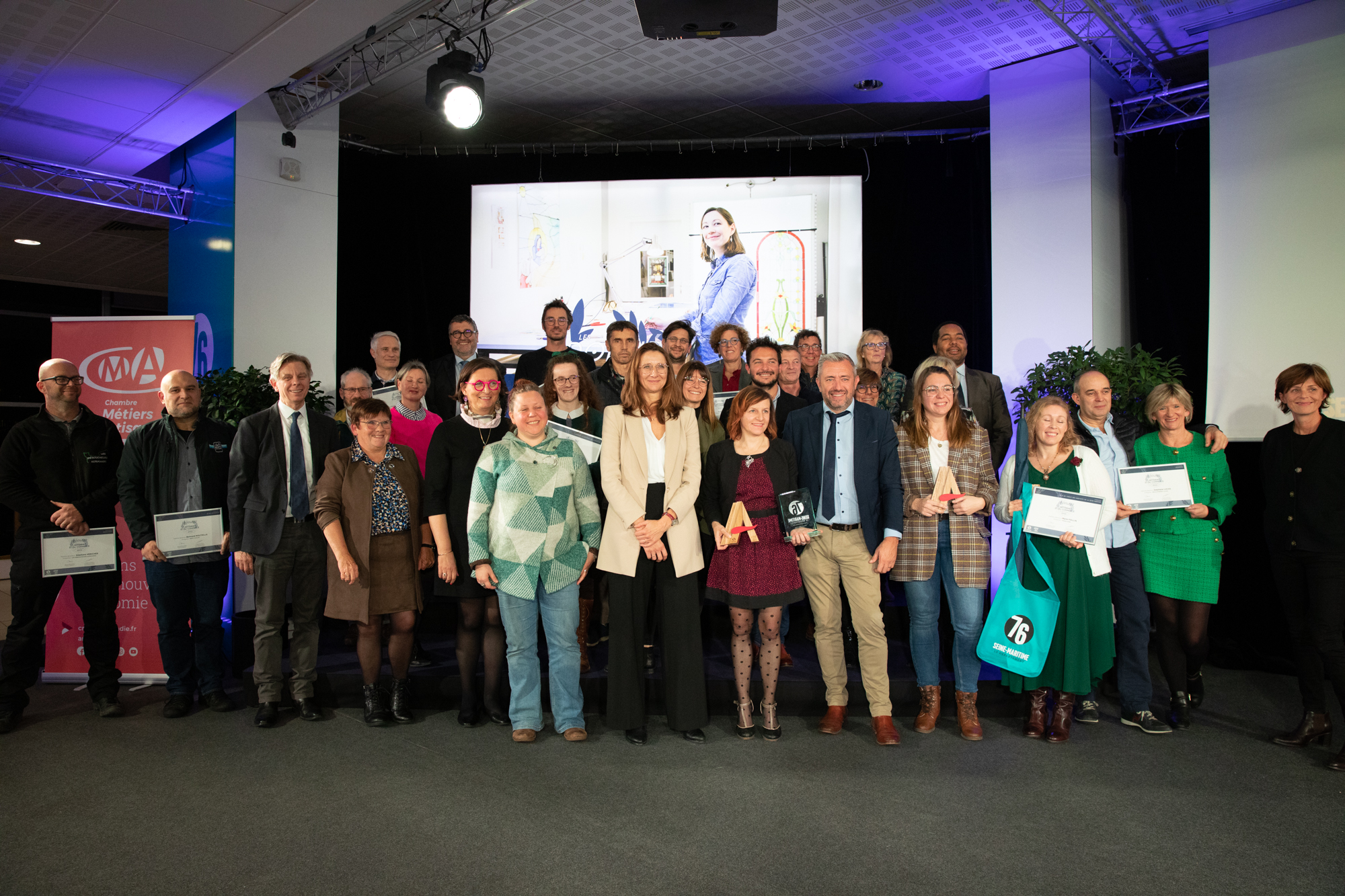 Seine-Maritime : Six entrepreneurs lauréats des Trophées de l'artisanat