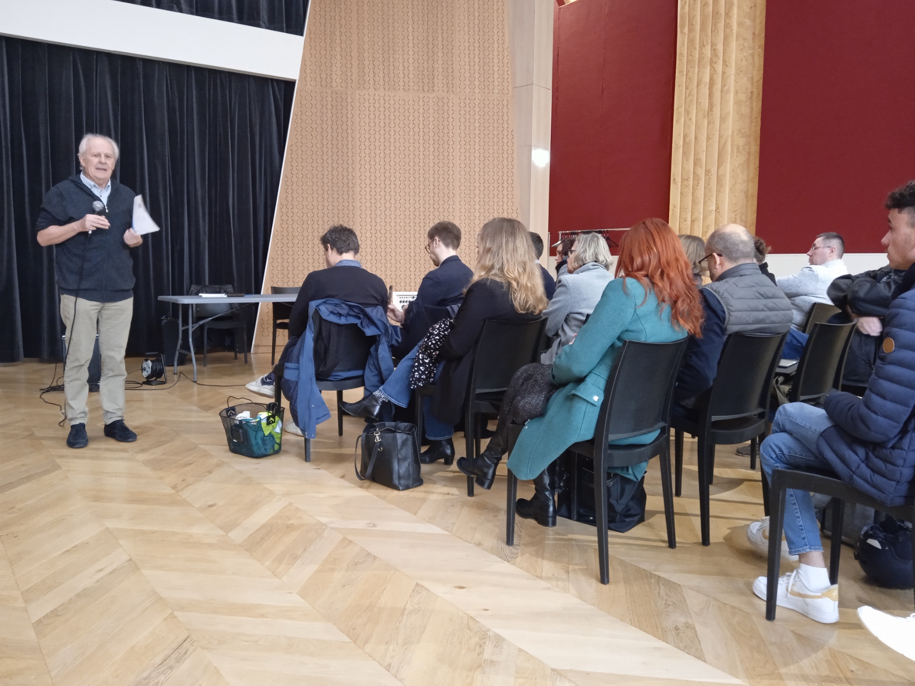 Jean Gatel est venu parler Économie sociale et solidaire à Saint-Quentin