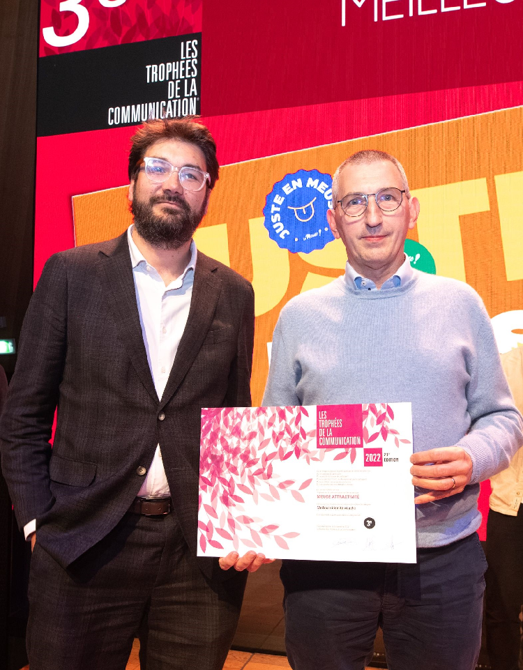 L'agence Meuse Attractivité récompensée lors de la 21e édition des Trophées de la communication