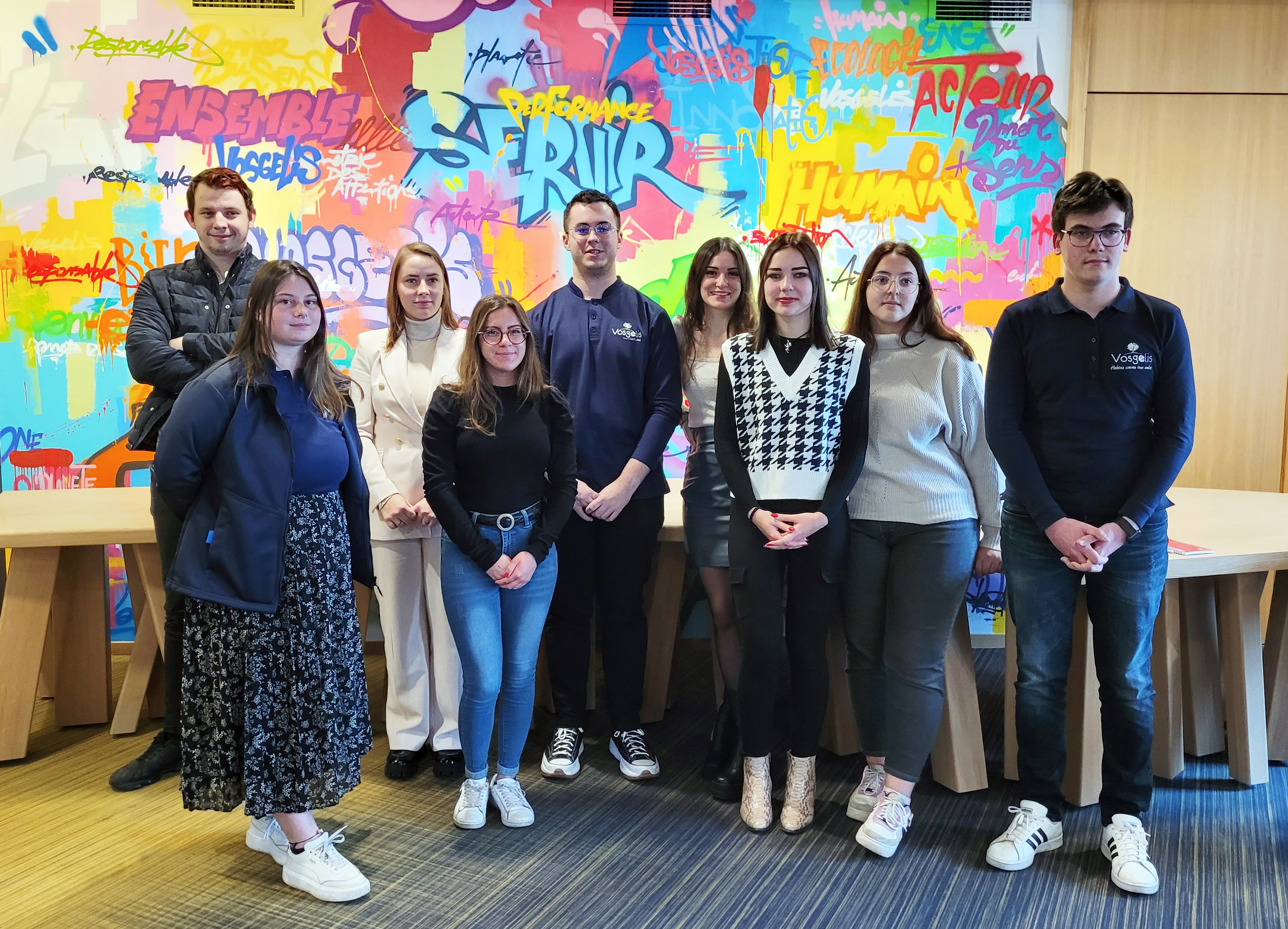 Vosgelis accueille seize alternants en contrat d’apprentissage