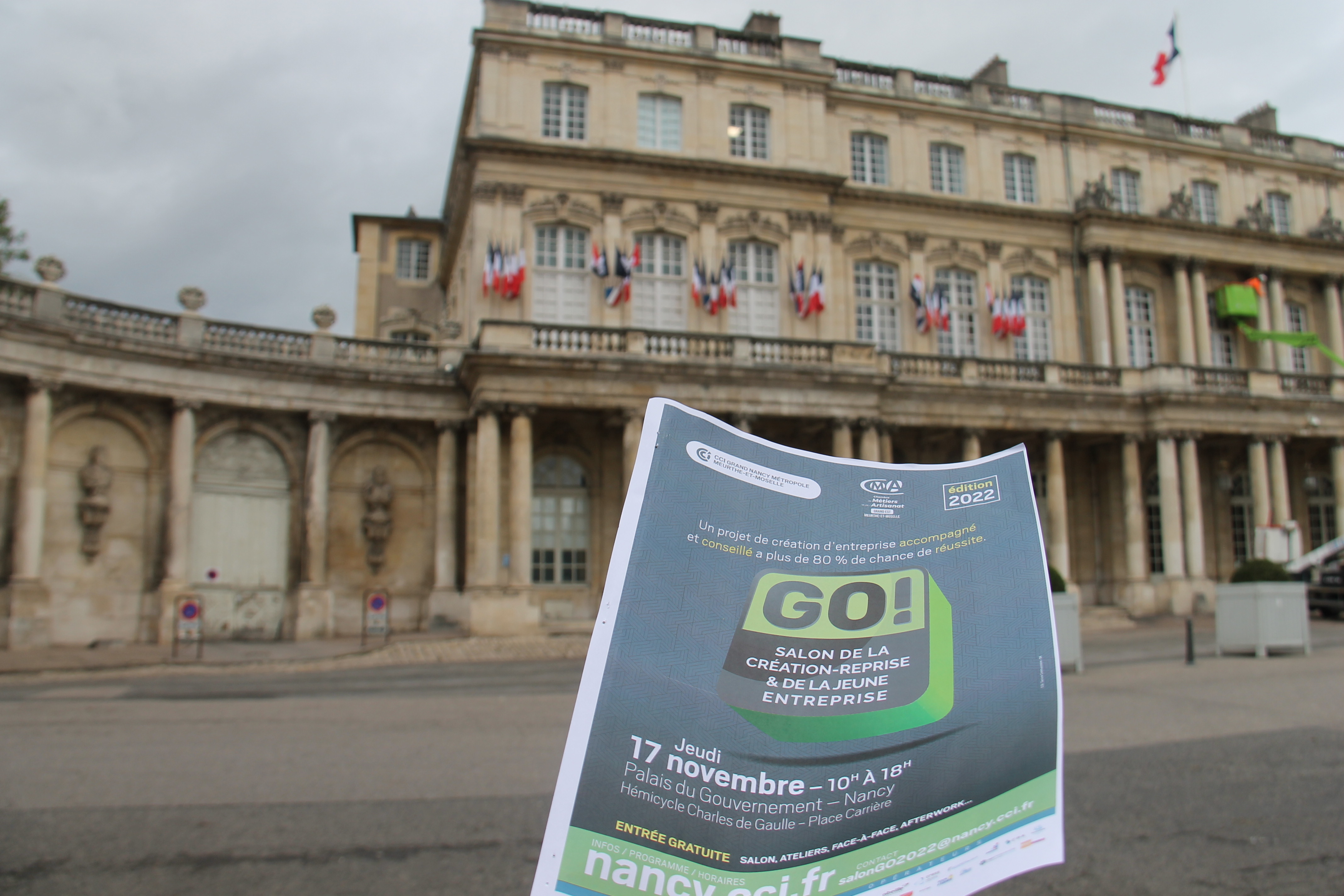 Salon Go au Palais du Gouvernement à Nancy