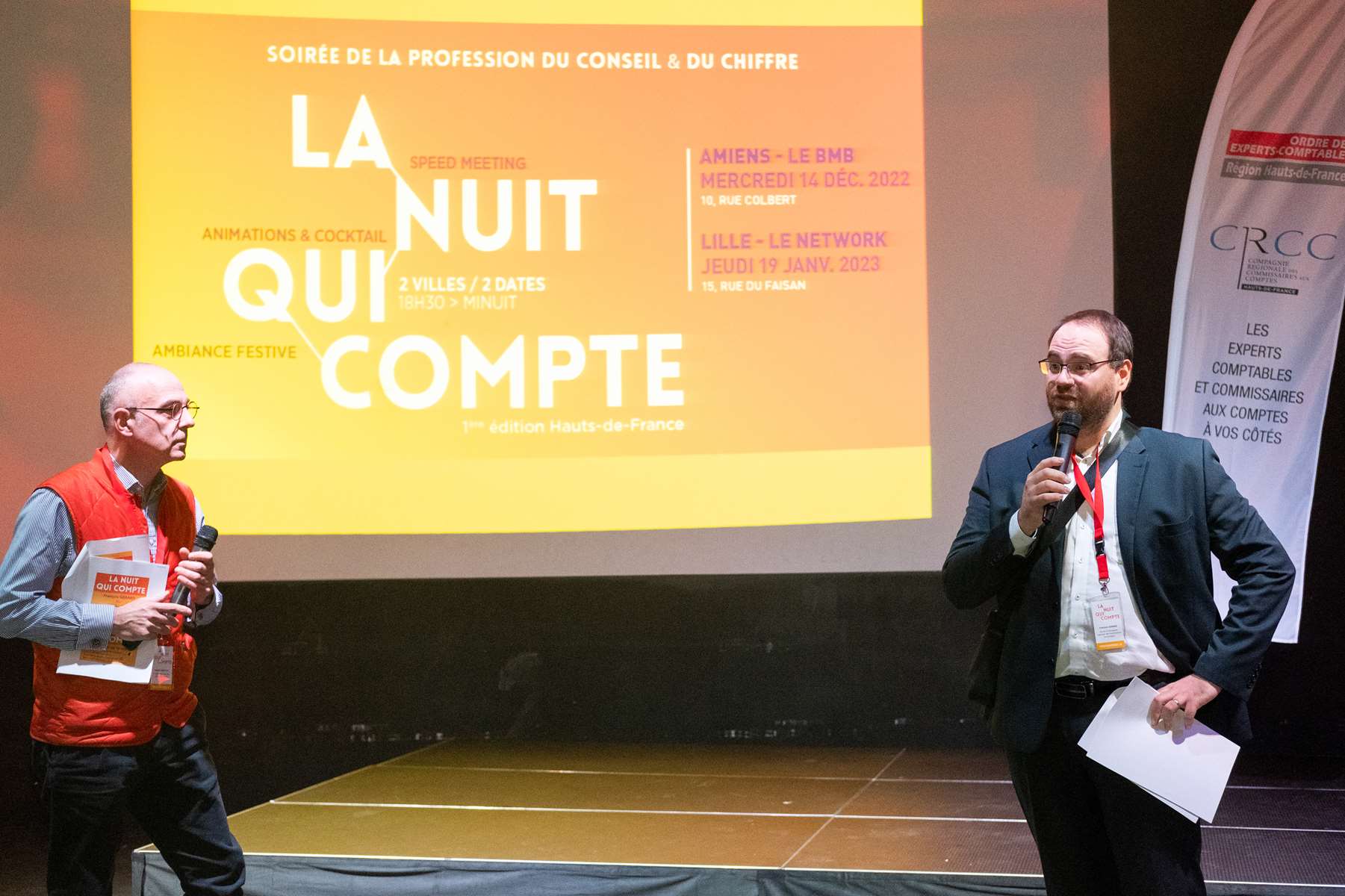 Première édition Hauts-de-France de la Nuit qui compte