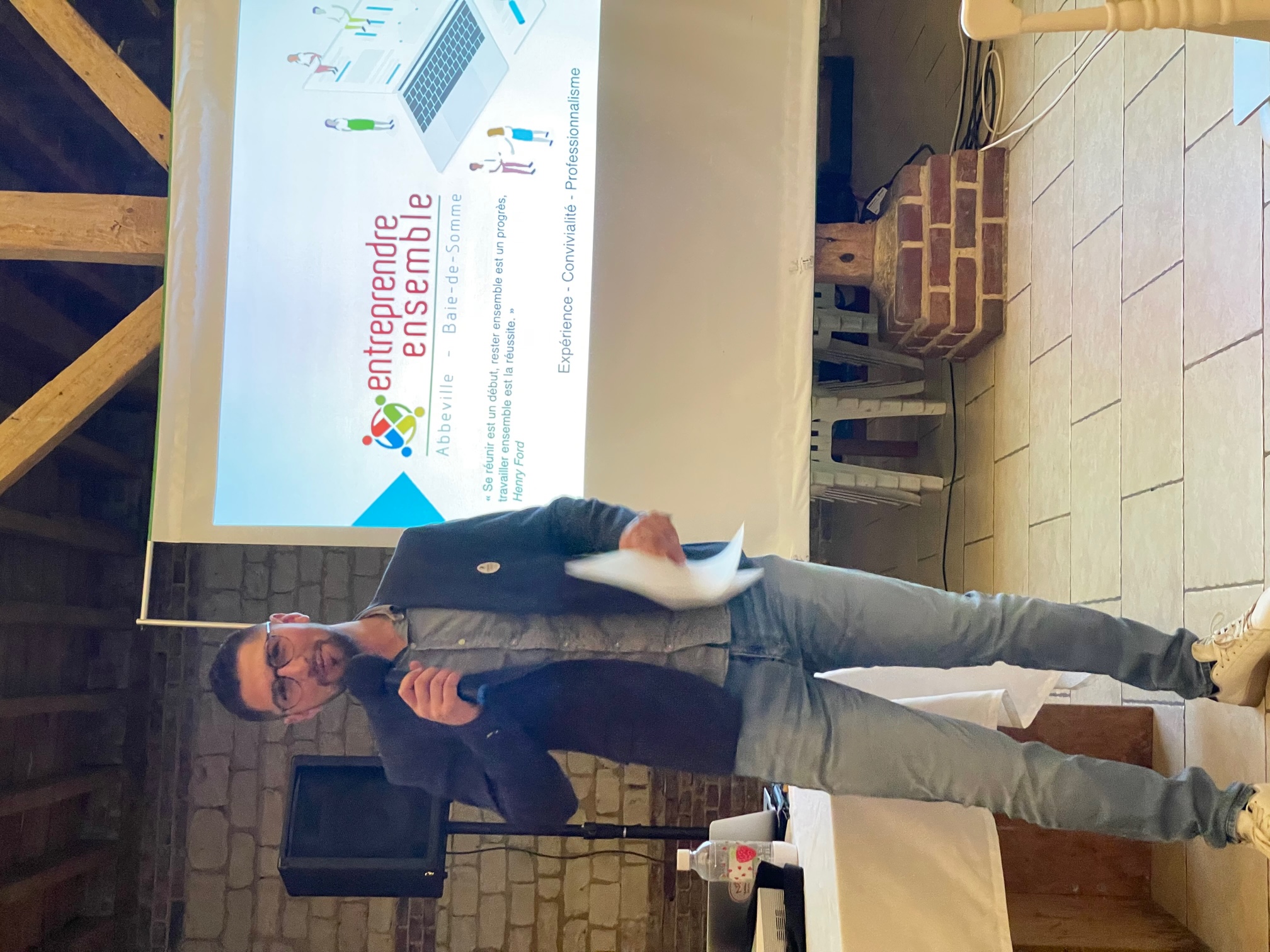 Entreprendre Ensemble Abbeville-Baie de Somme à la rencontre de l'exploratrice Melusine Mallander