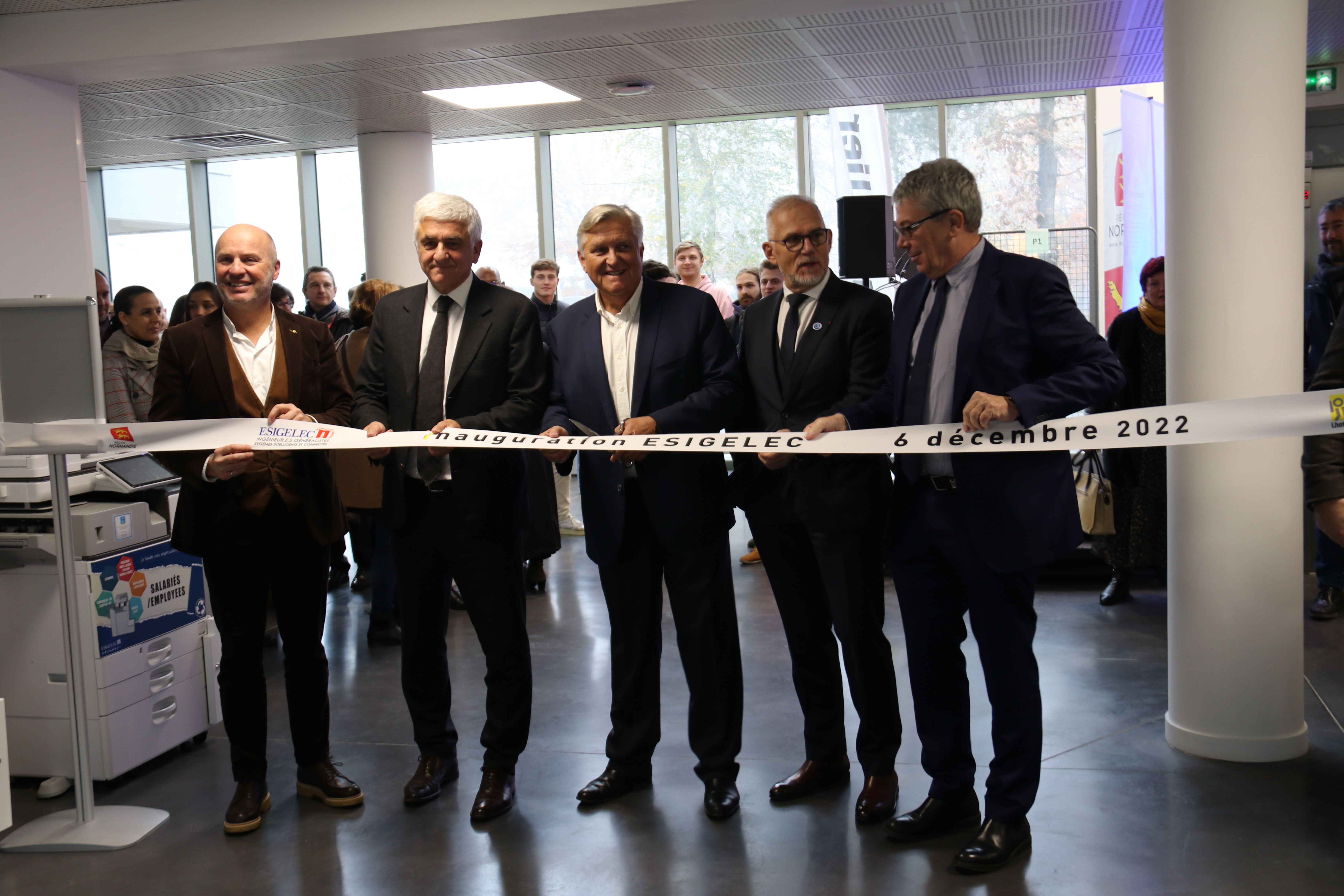 Saint-Etienne-du-Rouvray : L'Esigelec inaugure son nouveau bâtiment pédagogique