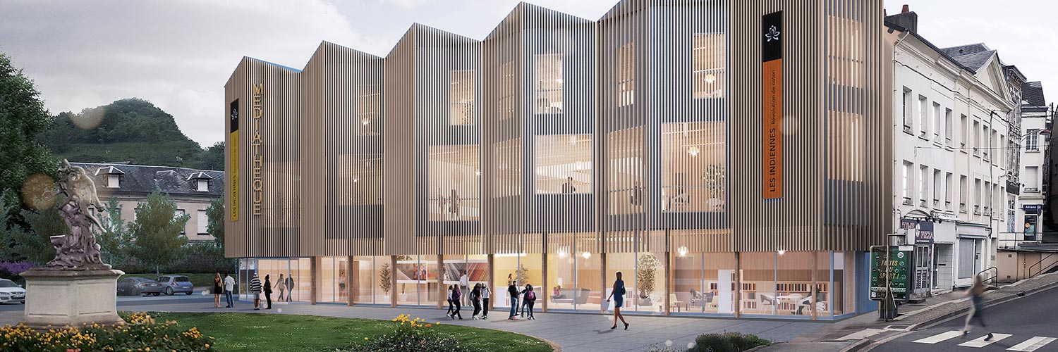 Bolbec : la nouvelle médiathèque ouvre ses portes le 14 décembre