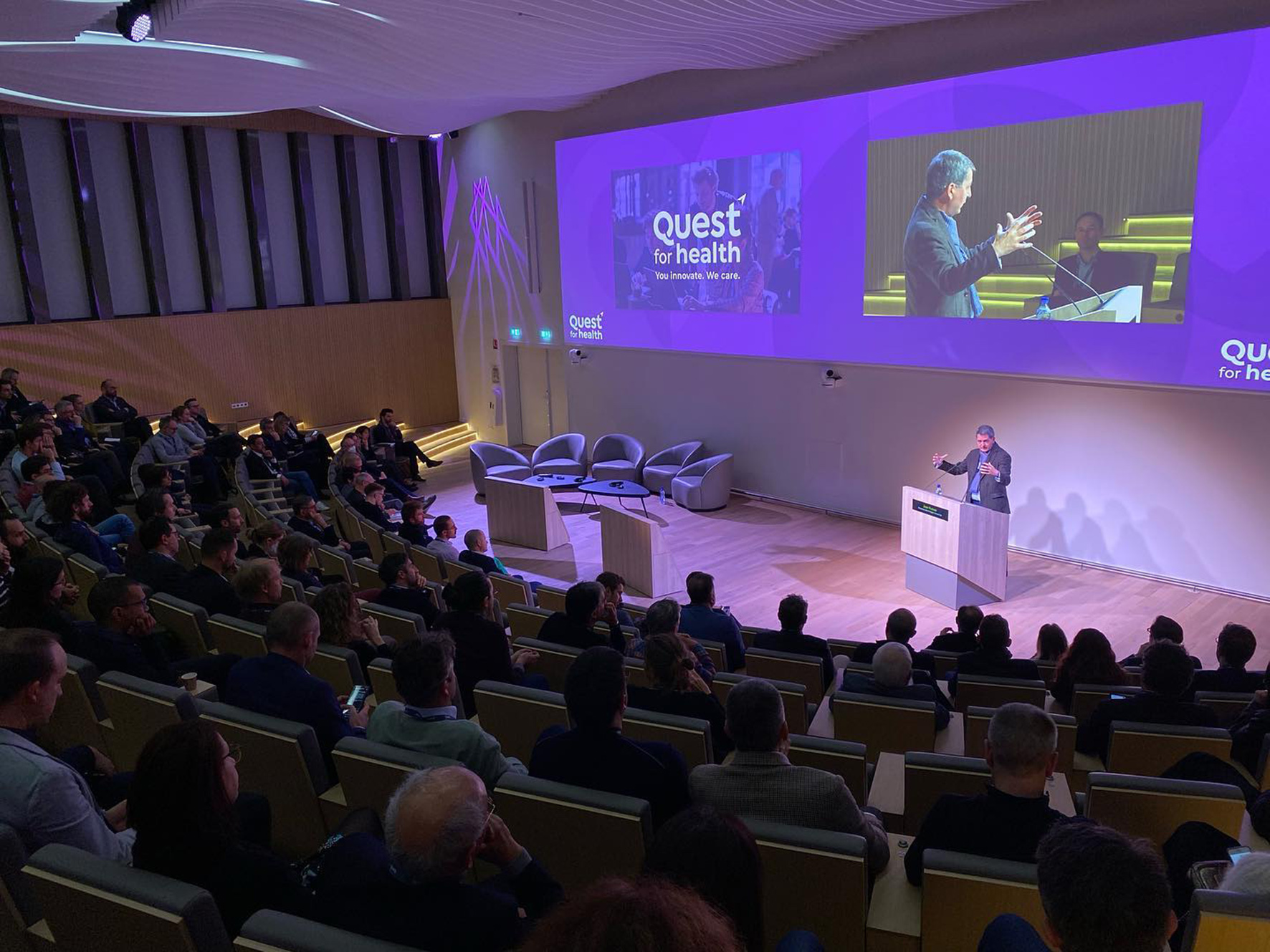 Quest for health lancé