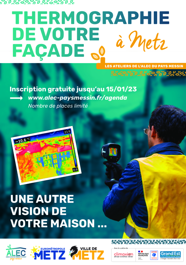 Une thermographie gratuite pour les maisons individuelles à Metz