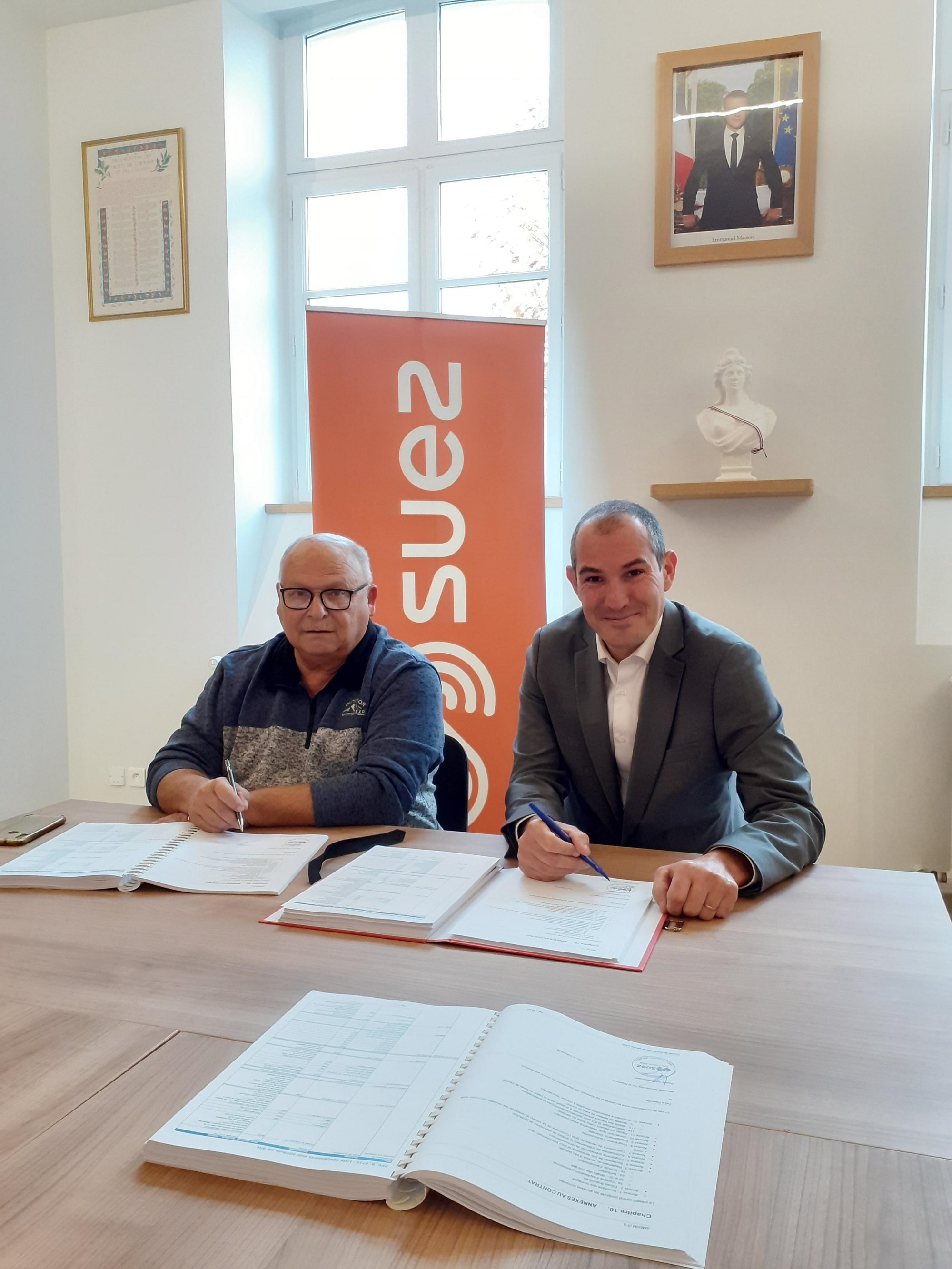 SUEZ signe un nouveau contrat avec le Syndicat Mixte des Eaux du Haut-Mâconnais