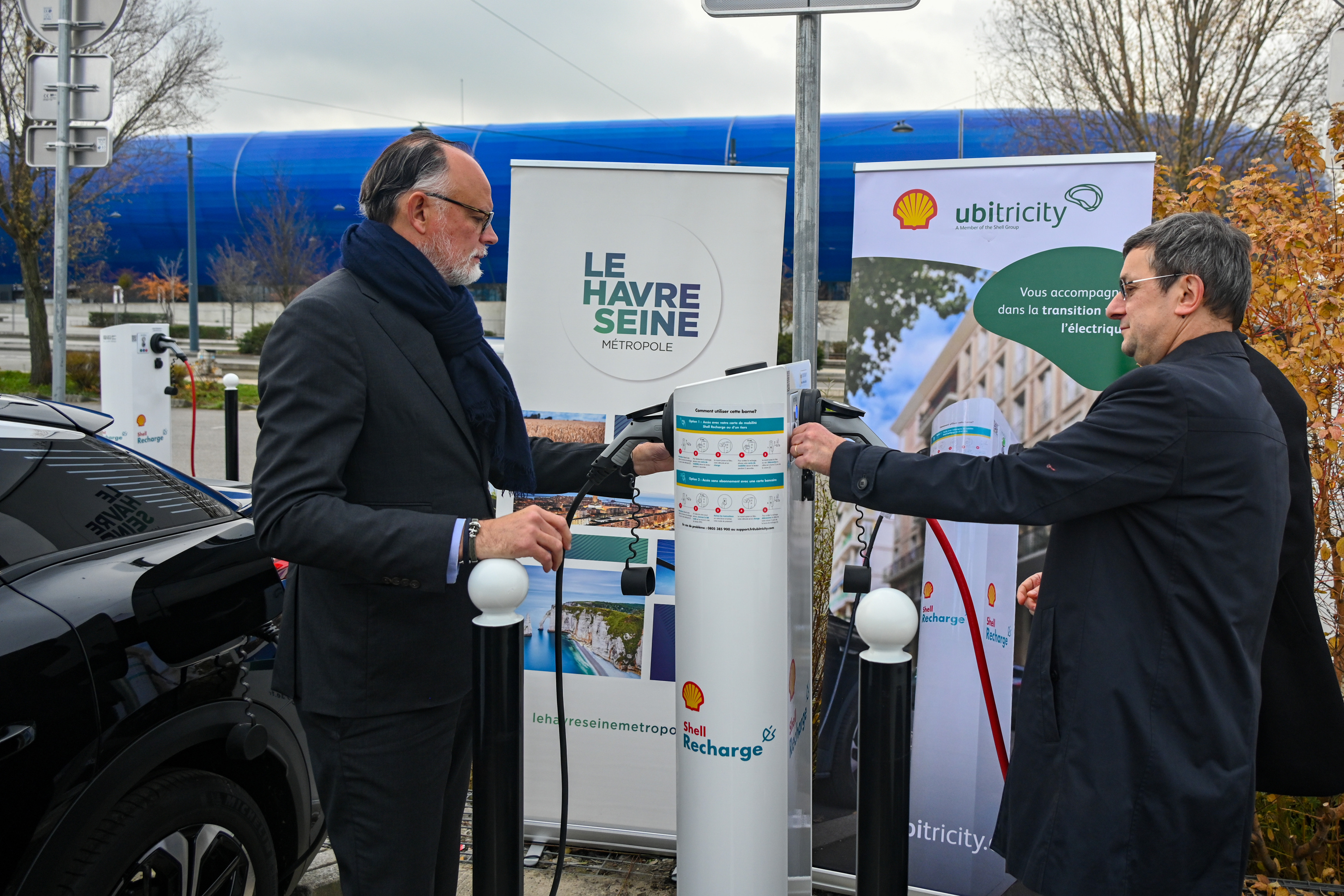 Le premier hub de recharge électrique de la métropole havraise inauguré