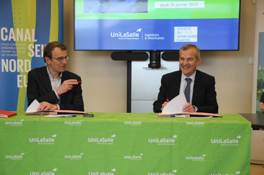 Le Canal Seine-Nord : un gisement de sujets d’études pour UniLaSalle