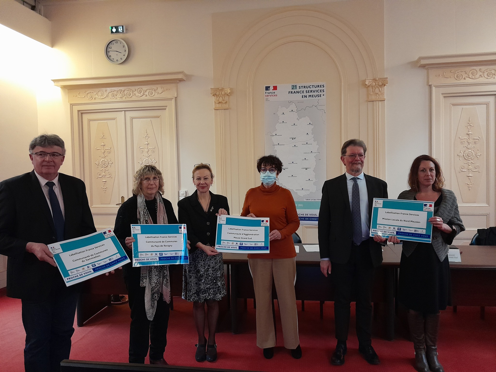 Quatre nouvelles structures labellisées France Services