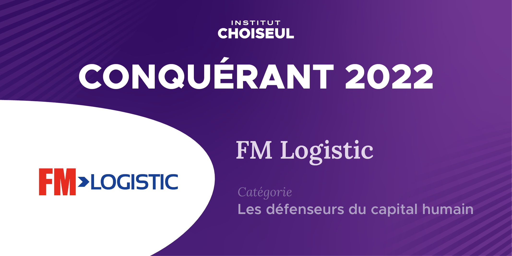 FM Logistic figure dans l'édition 2022 du classement Choiseul Conquérants