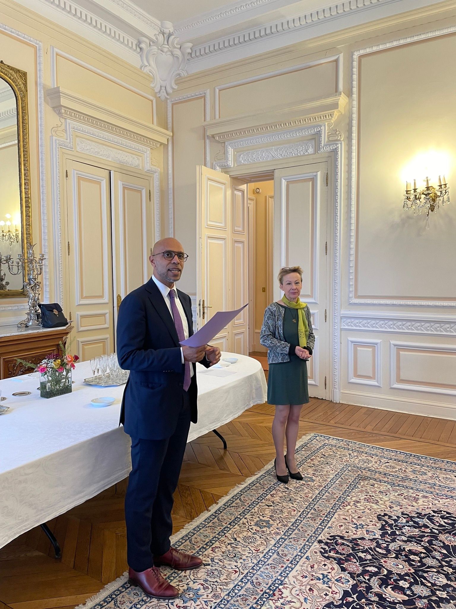 Départ de Narendra Jussien, ex-sous-préfet chargé de mission auprès de la préfète de la Meuse