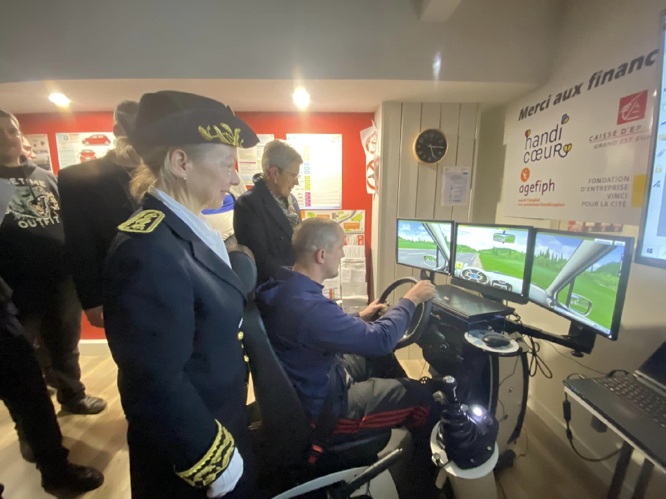 Geneviève Darrieussecq en visite dans la Meuse le lundi 16 janvier 2023