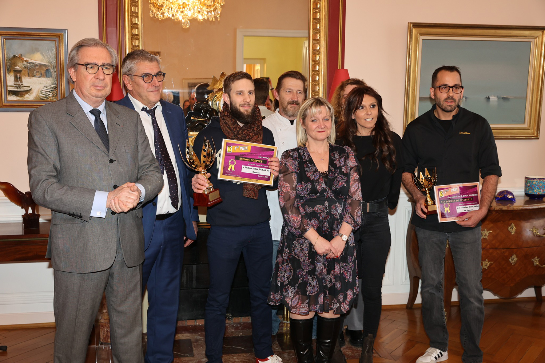 Les rois de la galette feuilletée aux amandes