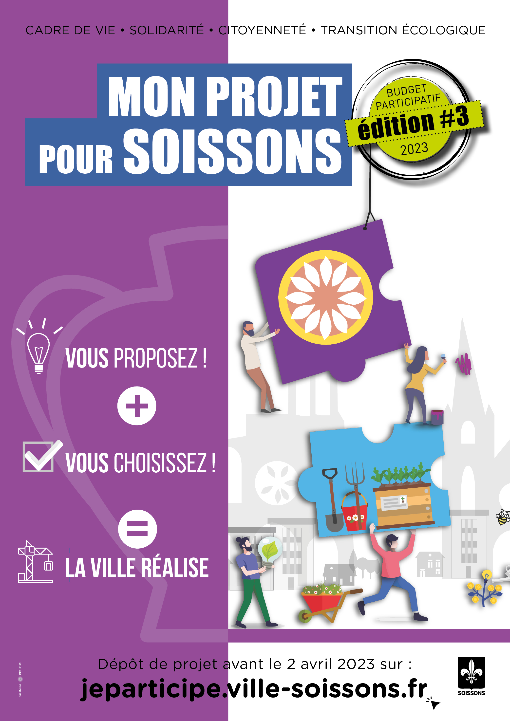 Soissons : la troisième édition du budget participatif est lancée