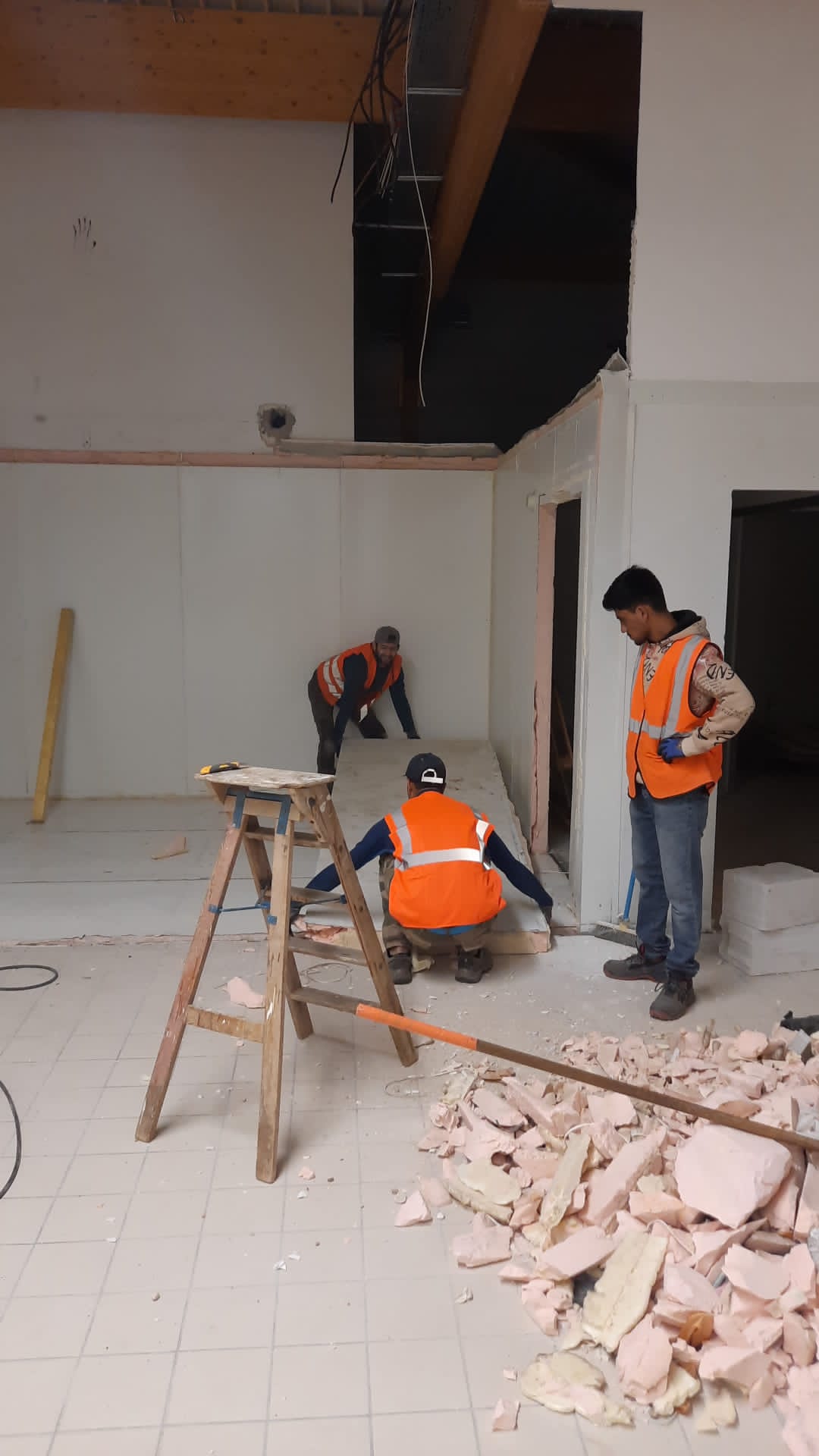 A Champforgeuil, les matériaux se valorisent