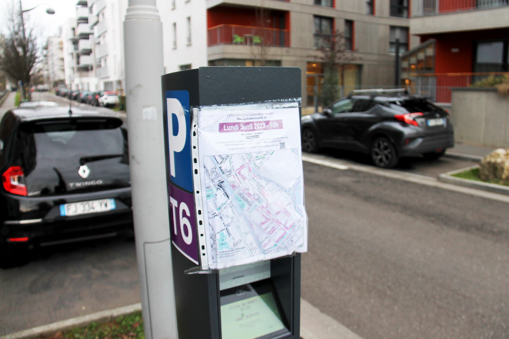 Nancy : nouveaux parkings aux Rives de Meurthe