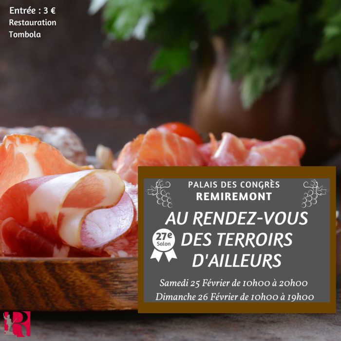 Salon «Au Rendez-vous des Terroirs d’ailleurs» :  27e édition en vue 
