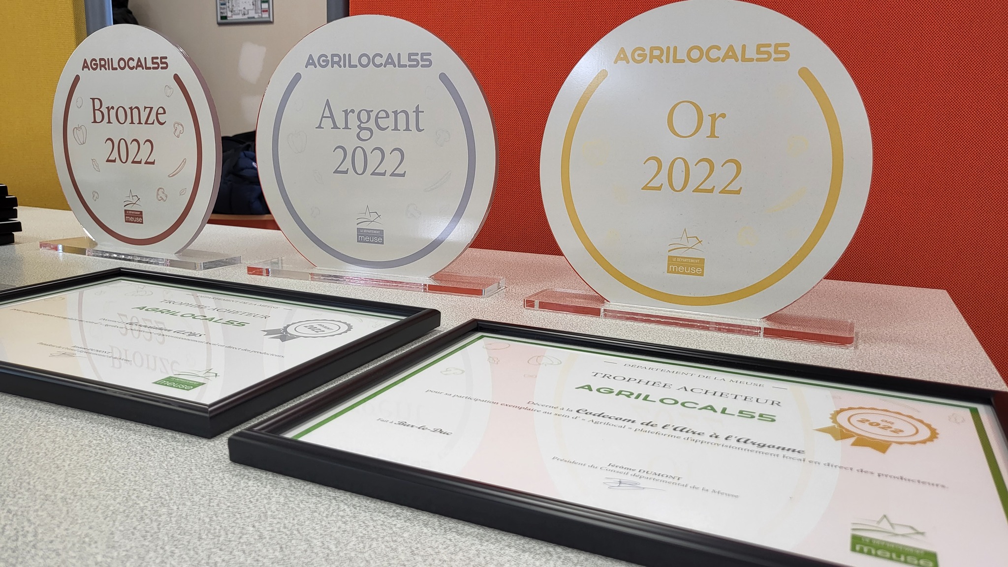 Les acheteurs publics les plus engagés dans l'achat de produits locaux récompensés