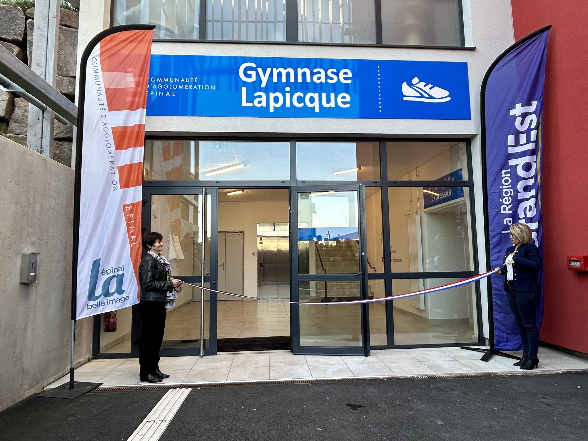 Le gymnase Louis Lapicque inauguré à Épinal, plus de 3,5 M€ investis